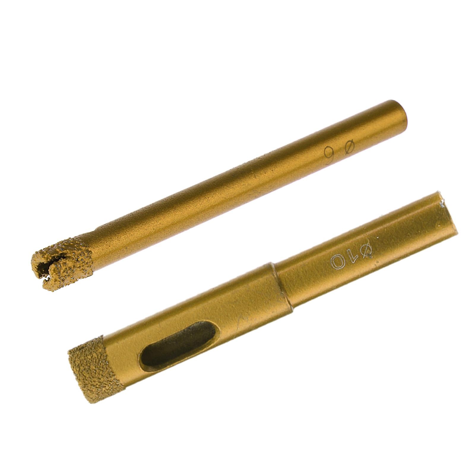 Brazing Diamond Drill Bit Core Hole DIY for Ceramics Granite Stone Tile diameter 6mm