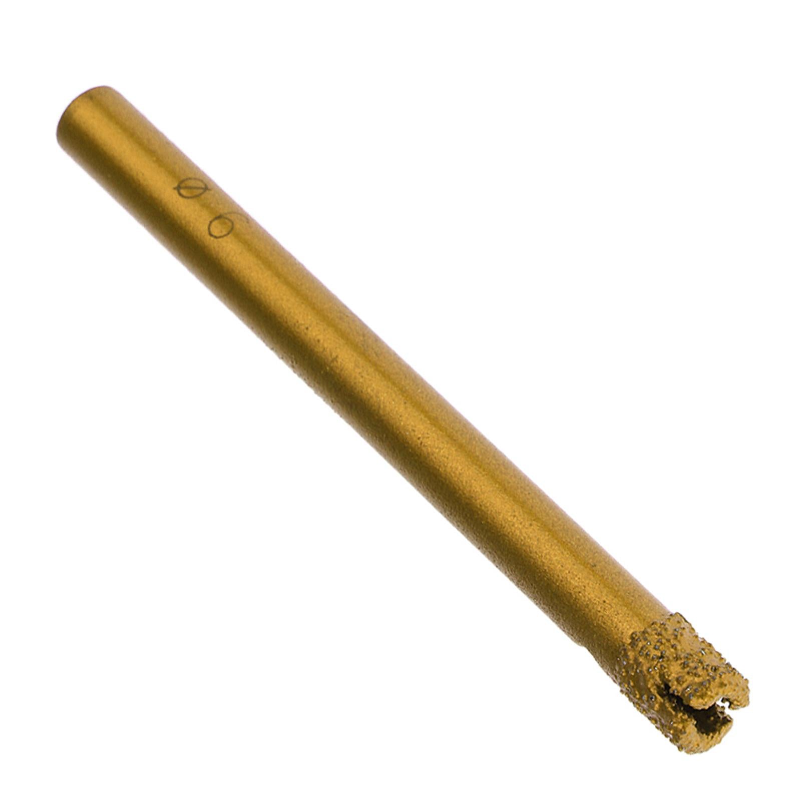 Brazing Diamond Drill Bit Core Hole DIY for Ceramics Granite Stone Tile diameter 6mm