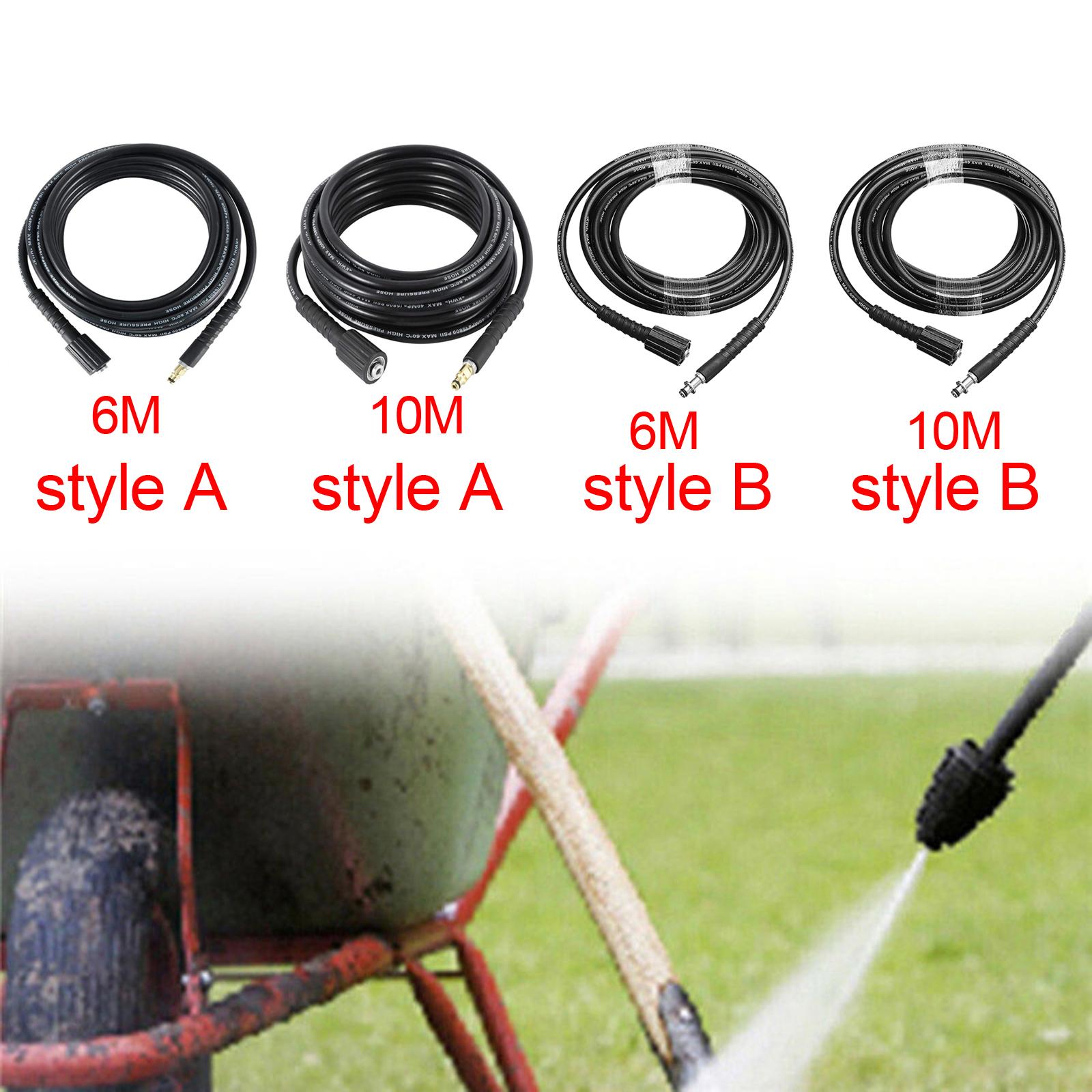 Pressure Washer Hose M22-14mm Brass Thread for K2 K3 K4 K5 6m Style A