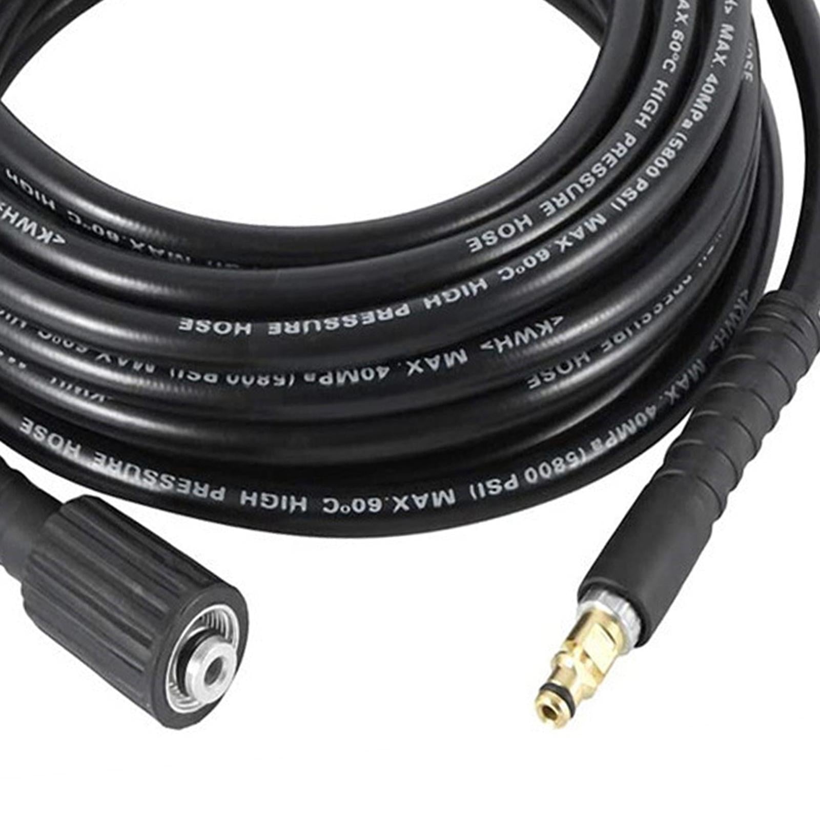 Pressure Washer Hose M22-14mm Brass Thread for K2 K3 K4 K5 Pressure Washers 10m Style A