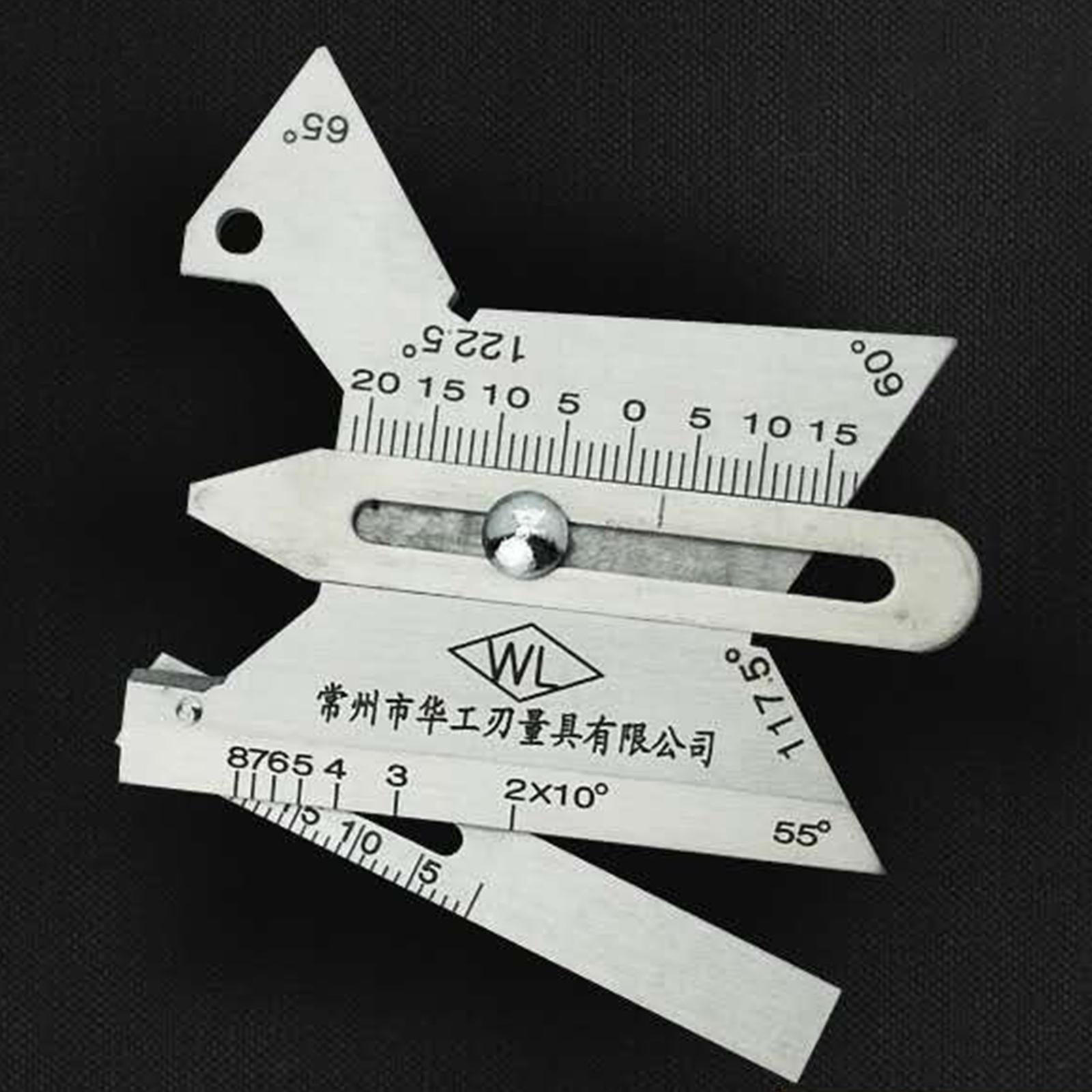 Welding Seam Gauge Bead Gage Bevel Angle Tool Inspection Ruler Style A