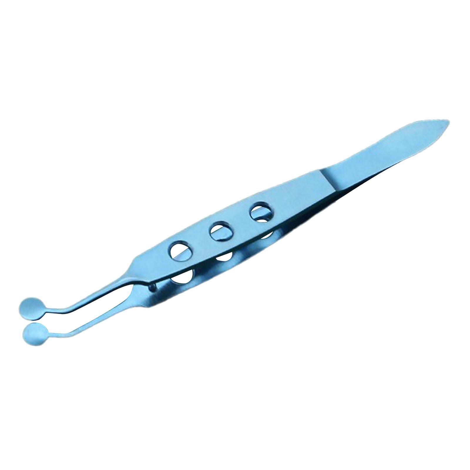 Meibomian Gland Expressor Forceps Tweezer High Precision for Meibomian Flap Titanium Alloy 6x6mm
