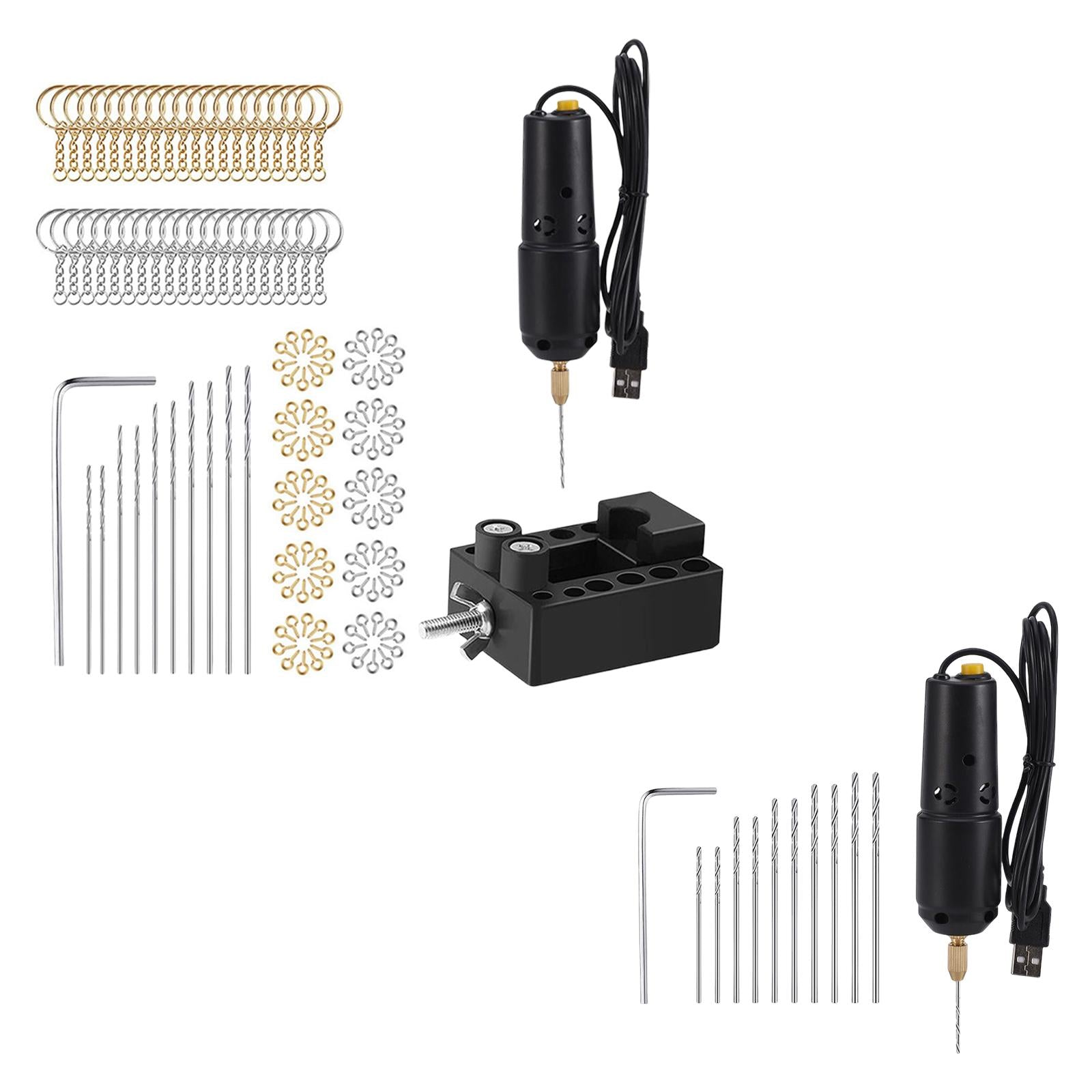 Portable Mini Electric Drill Engraver for Epoxy Resin Craft Without Parts