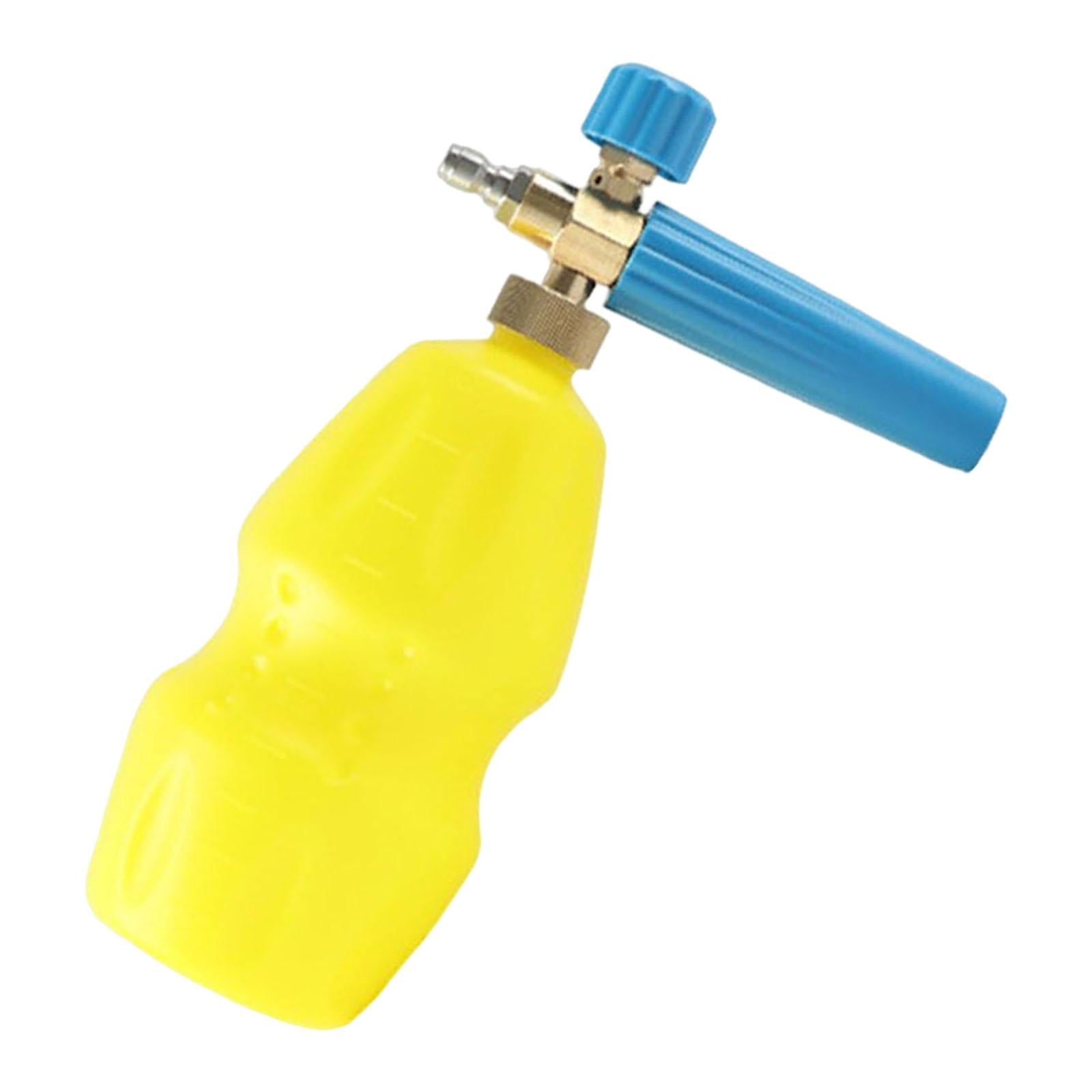 Snow Foam Lance Bottle 1/4 inch Quick Connect for Automotive Detailing blue