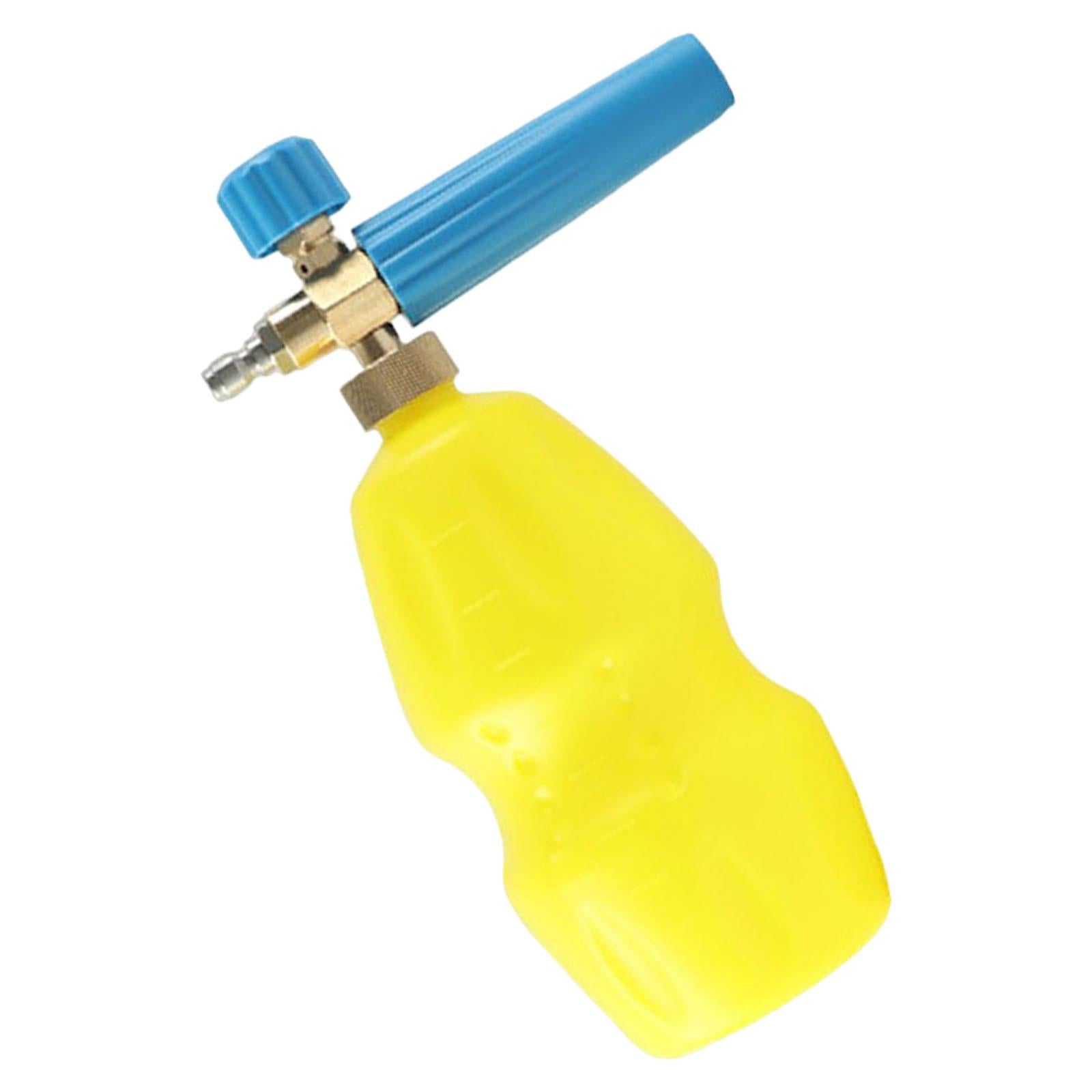 Snow Foam Lance Bottle 1/4 inch Quick Connect for Automotive Detailing blue