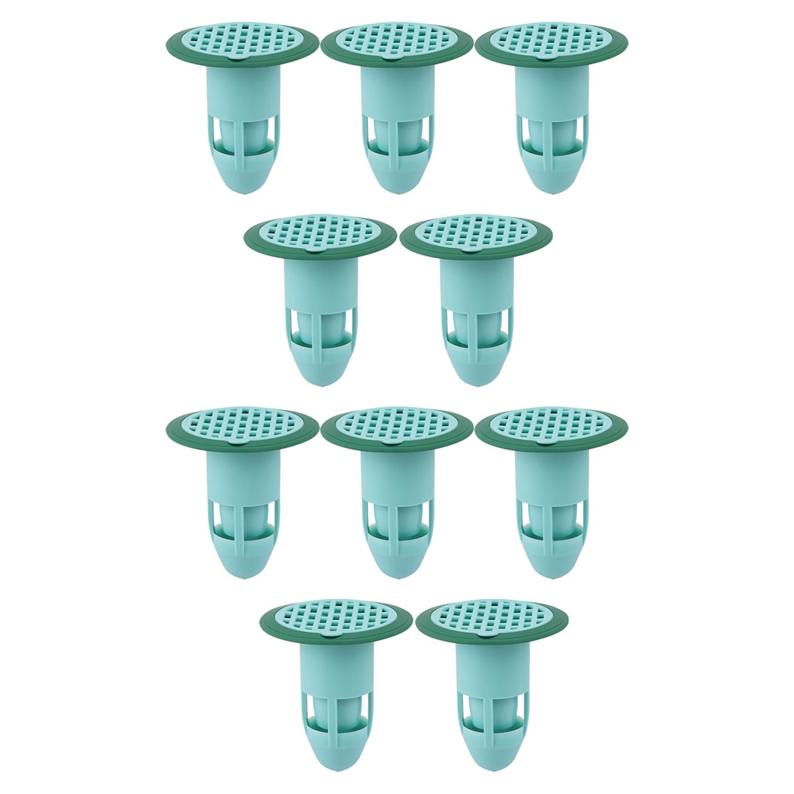 10x Deodorant Floor Drain Core Backflow Preventer Green Box Package