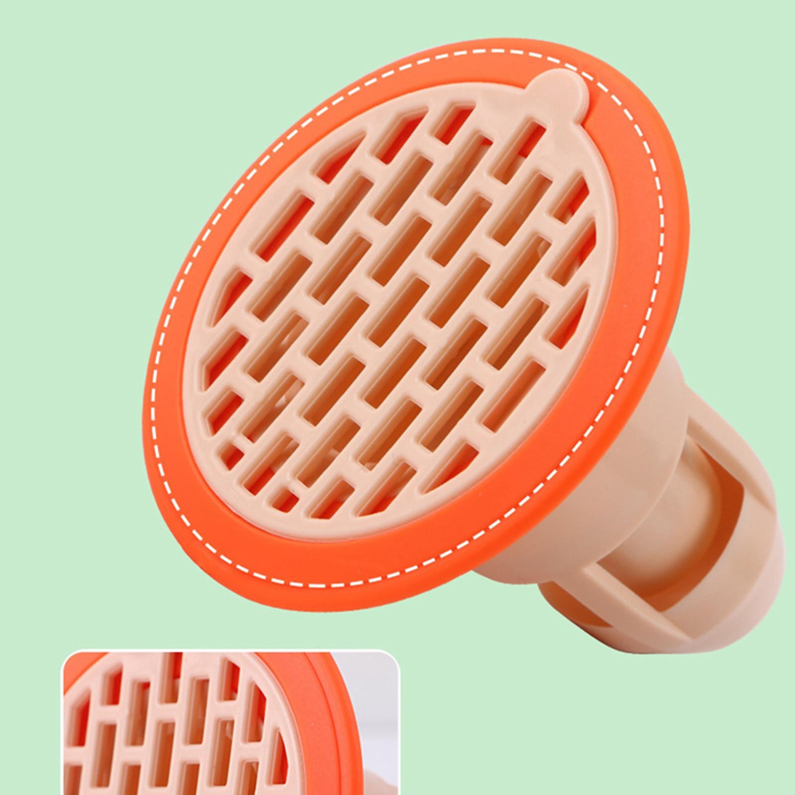 10x Deodorant Floor Drain Core Backflow Preventer Pink Bag Package