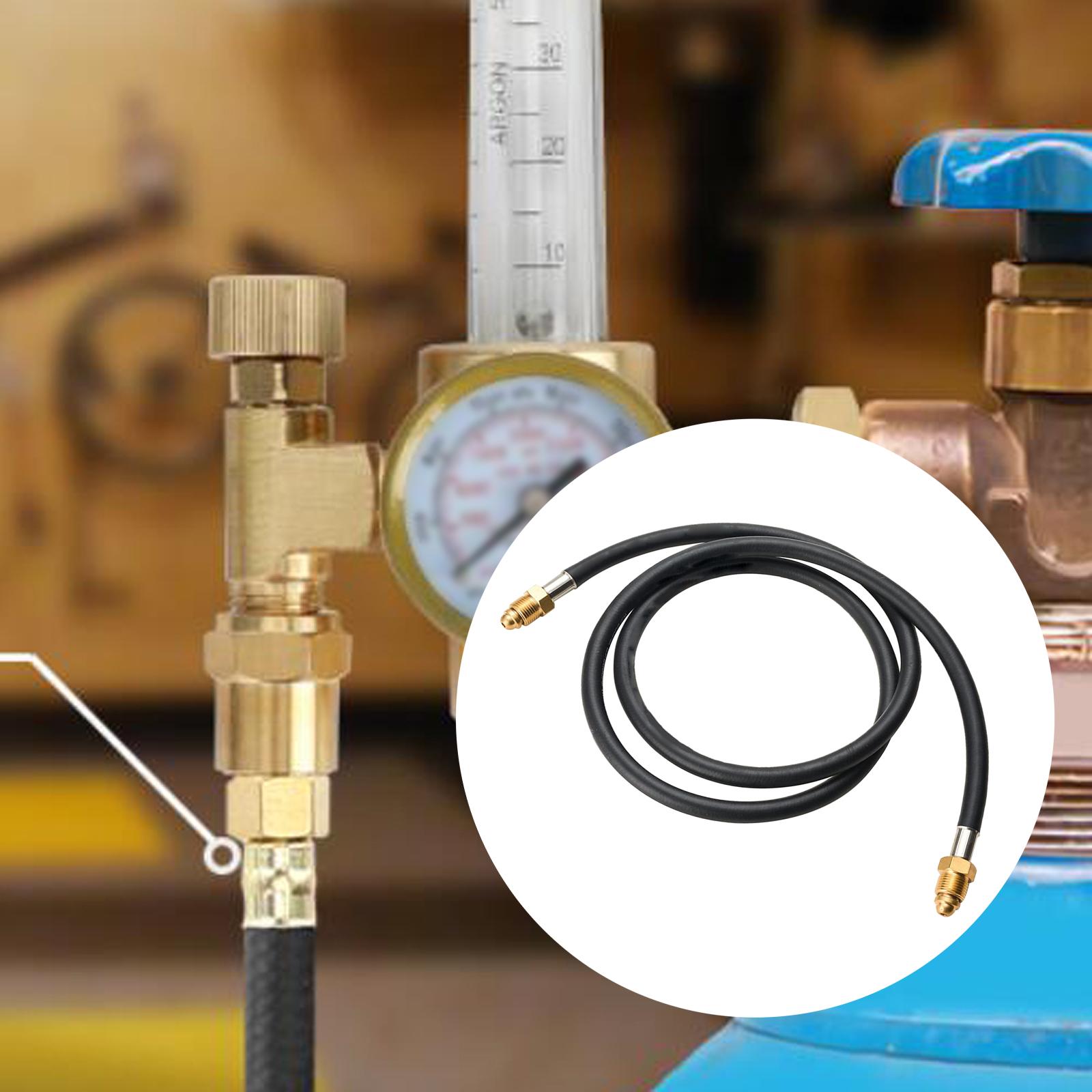 Durable Argon Flow Meter Regulator Hose Flowmeters Regulators Welder 6.56ft