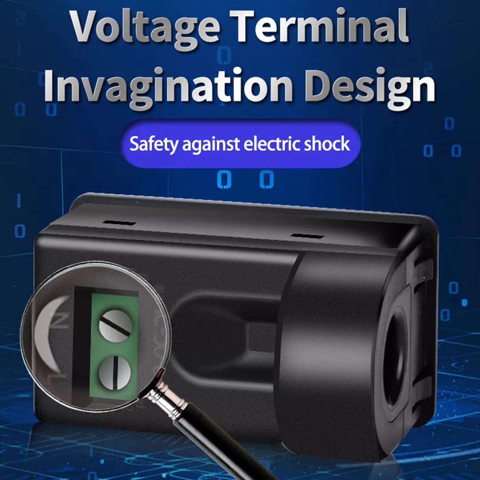 LCD Digital Power Voltmeter Ammeter AC 100A 400V Power Factor Meter Pzem-028
