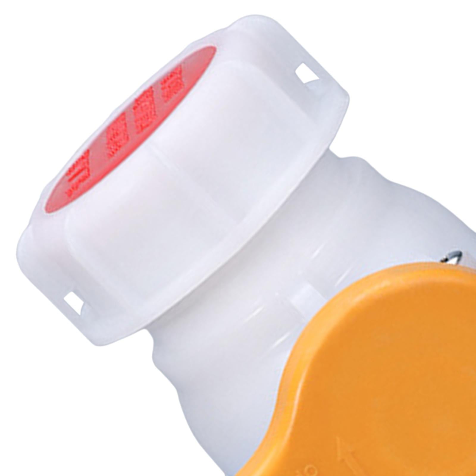 Ibc Tote Tank Adapter Garden Hose Connector Coarse Thread Ball Valve Orange