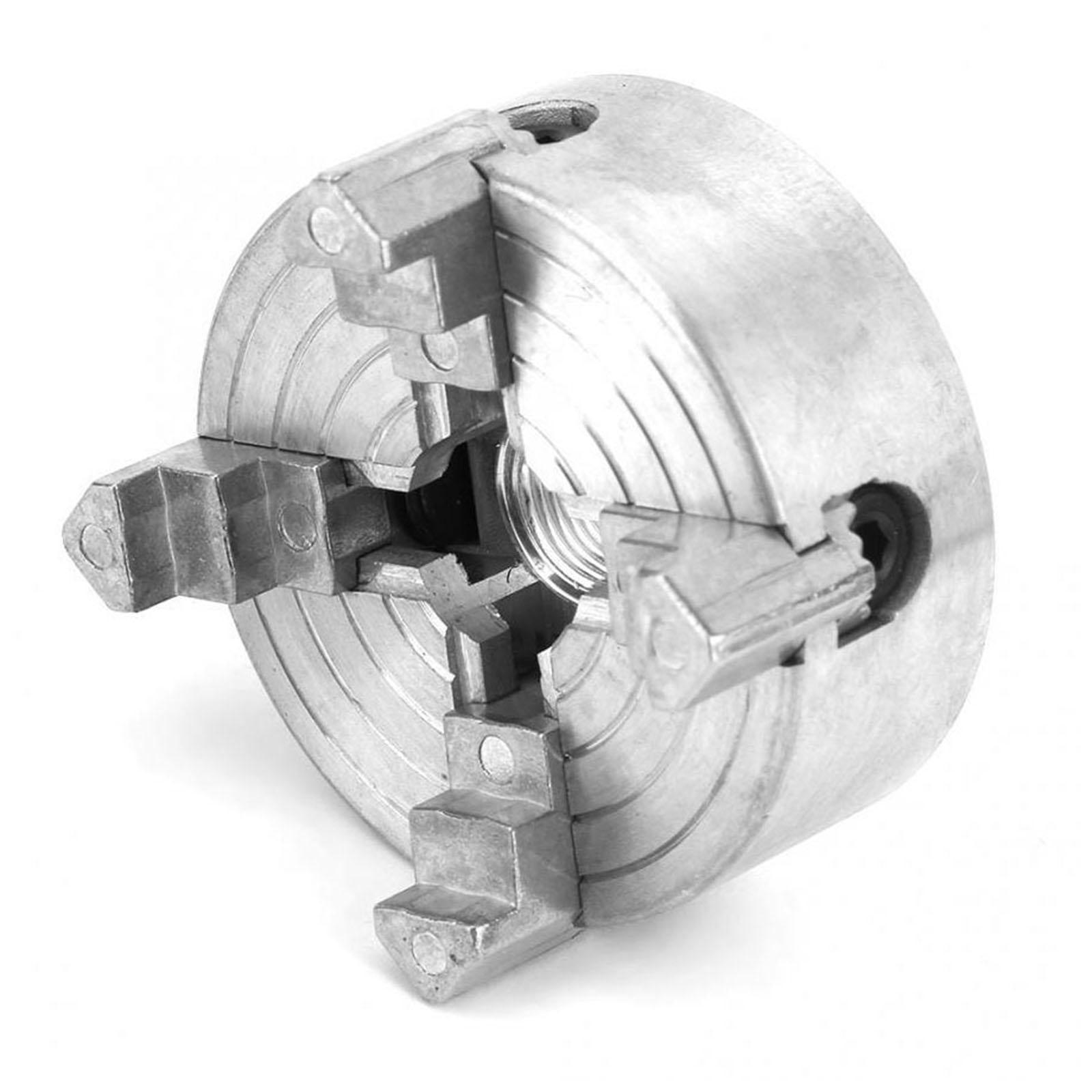 Mini 4 Jaw Lathe Chuck Self Centering Chuck Milling Wood Turning Chuck