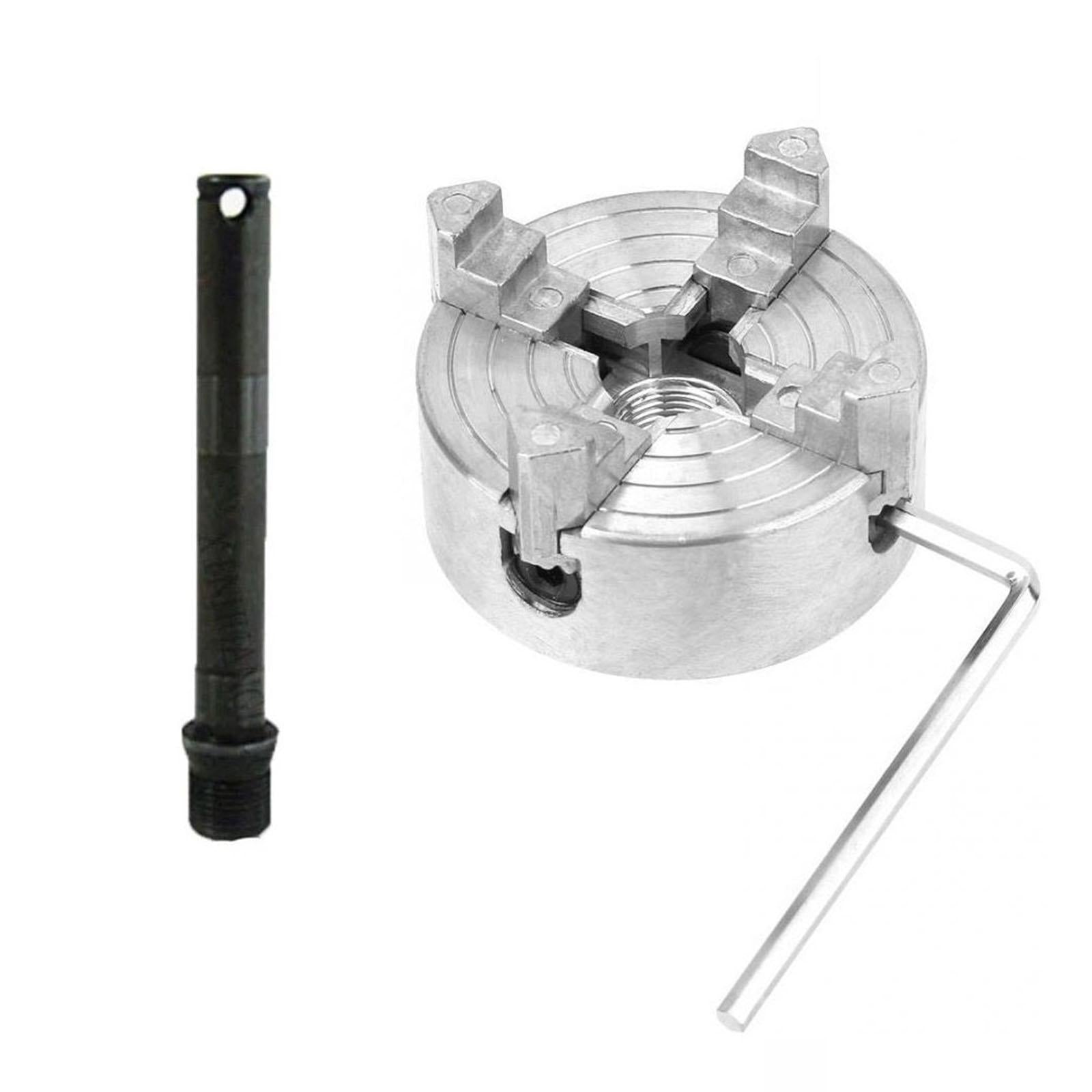 Mini 4 Jaw Lathe Chuck Self Centering Chuck Milling Wood Turning Chuck