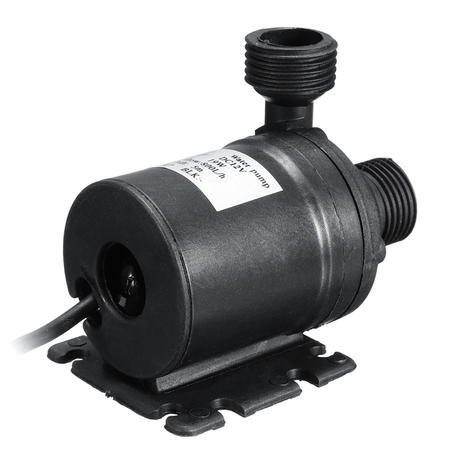 Portable Fountain Pumps 800L/H 5M Silence for Water Circulation system 12V DC Adapter