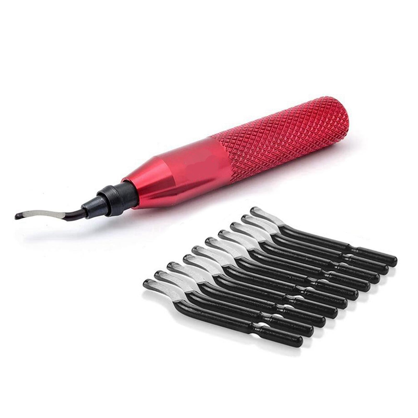 Deburring Tool Kit with BS1010 Deburring Blade 3D Printing Red