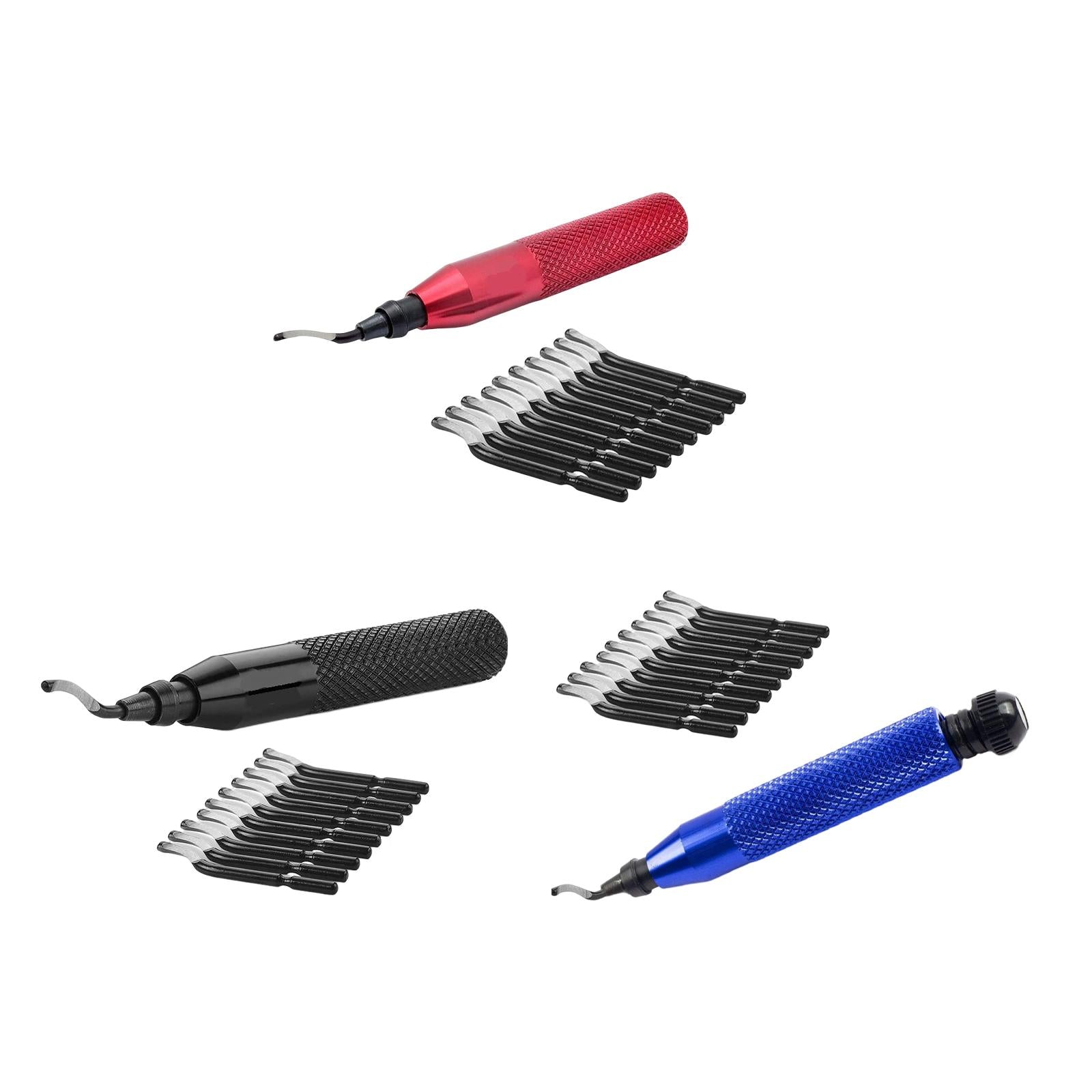 Deburring Tool Kit with BS1010 Deburring Blade 3D Printing Red