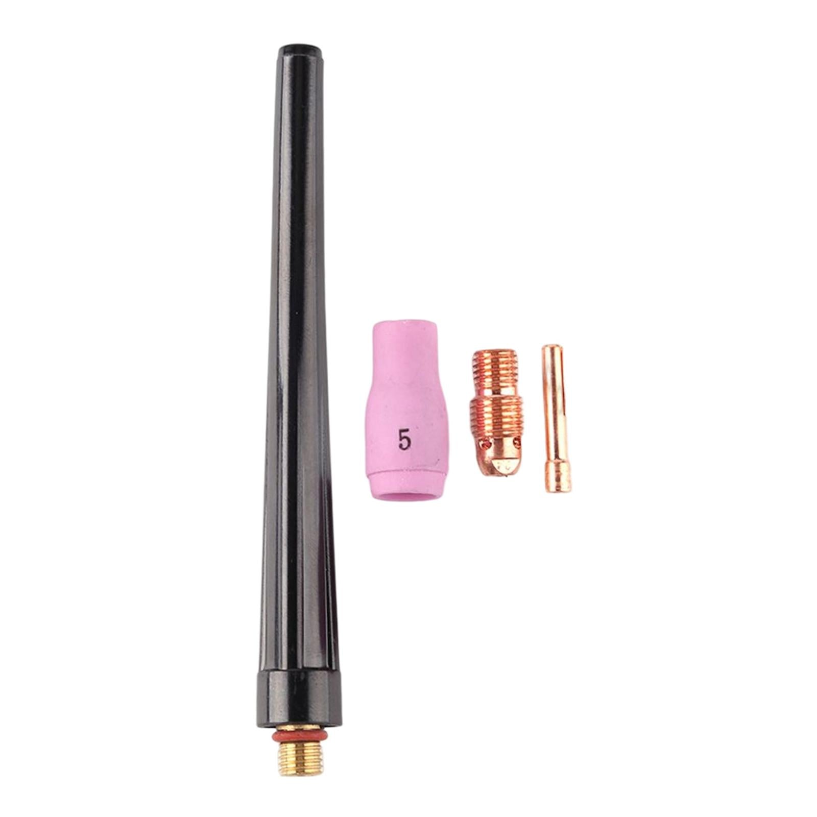 4Pcs TIG Welding Torch Accessories Collet Nozzle for WP 17 18 26 Series Tool
