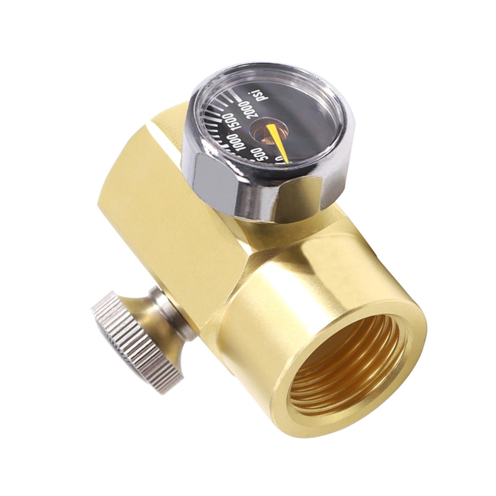 Cylinder Refill Adapter with Switch and 2000PSI Pressure for W21.8-14 Valve