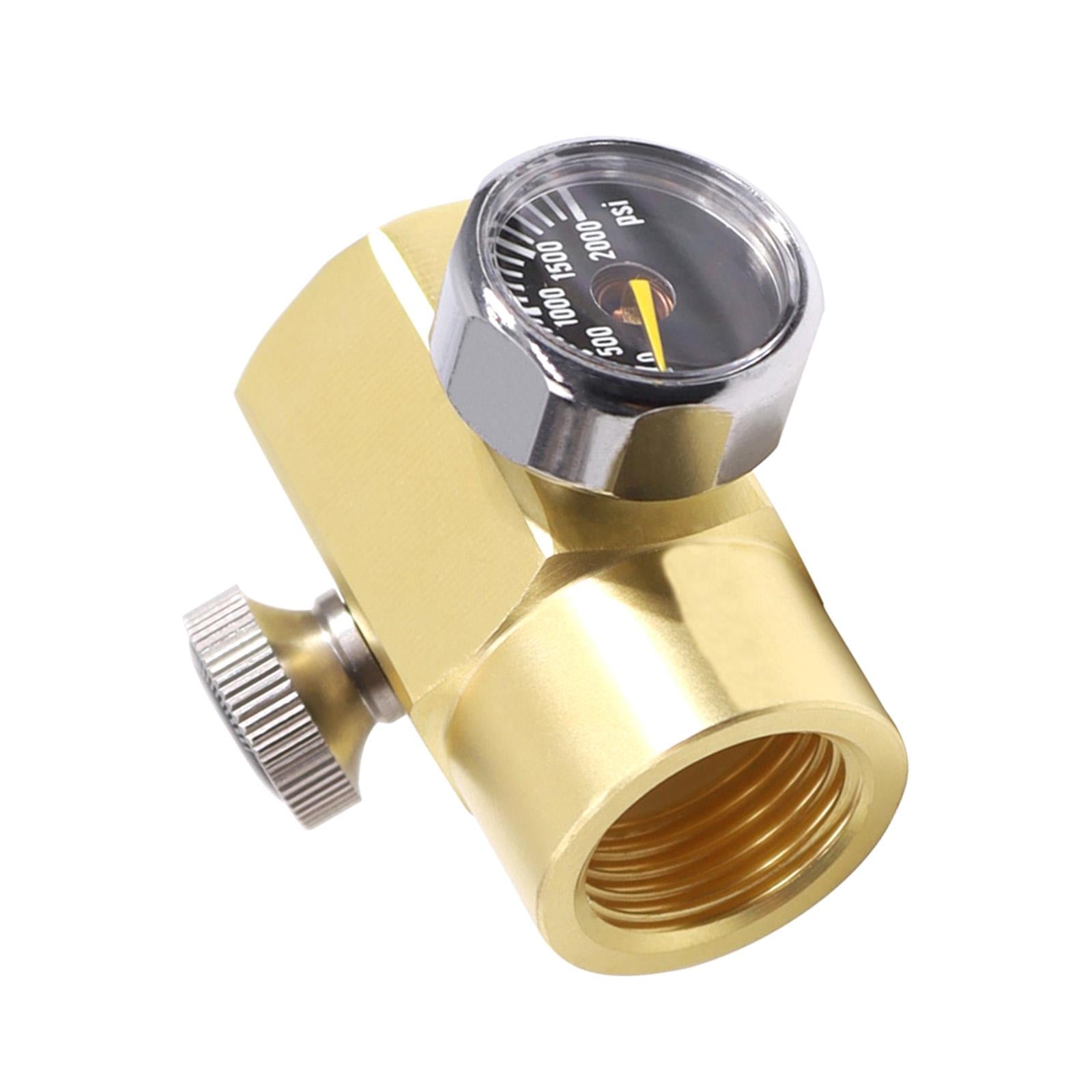Cylinder Refill Adapter with Switch and 2000PSI Pressure for W21.8-14 Valve
