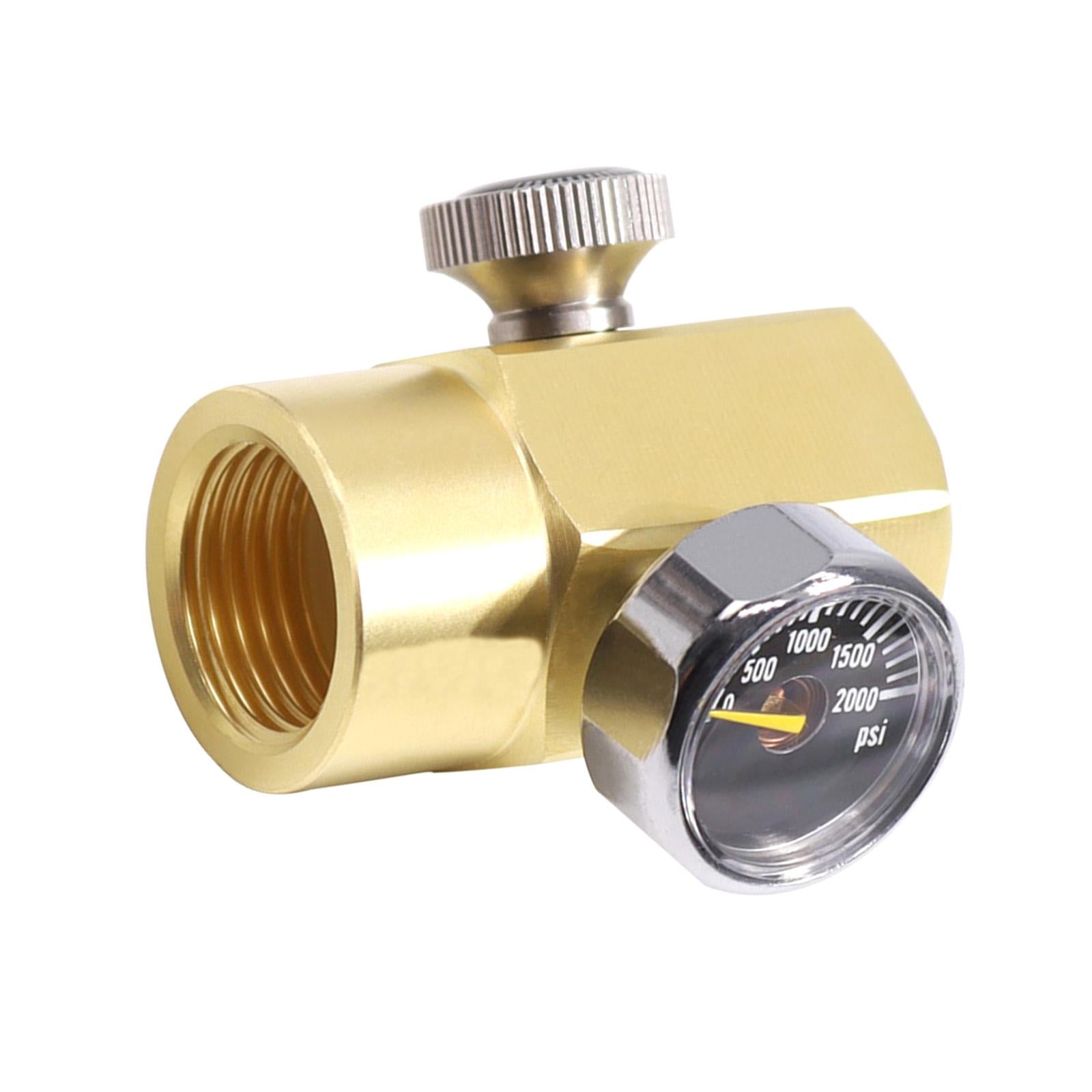 Cylinder Refill Adapter with Switch and 2000PSI Pressure for W21.8-14 Valve