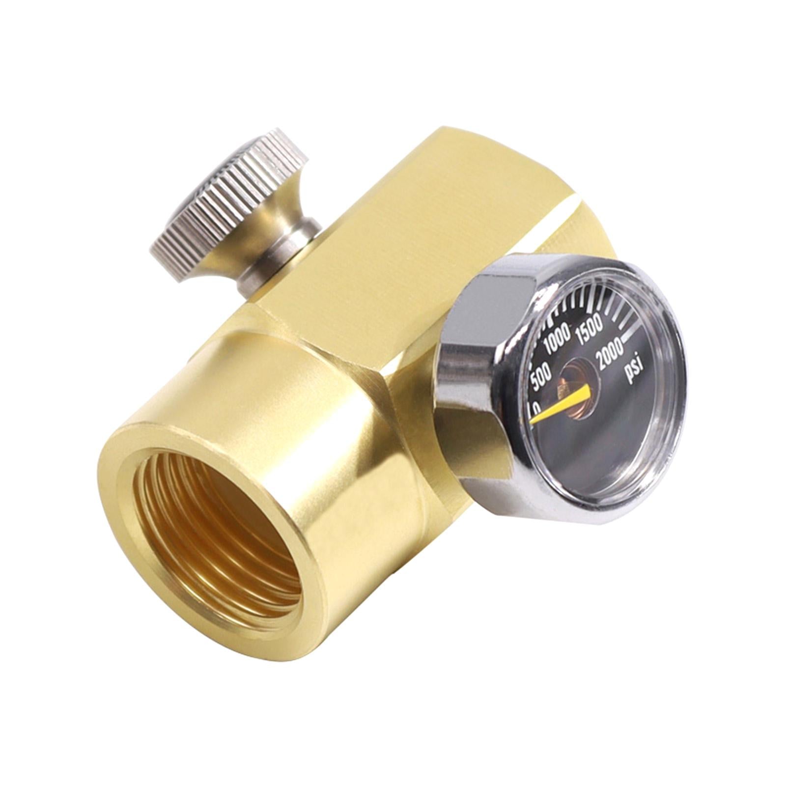 Cylinder Refill Adapter with Switch and 2000PSI Pressure for W21.8-14 Valve
