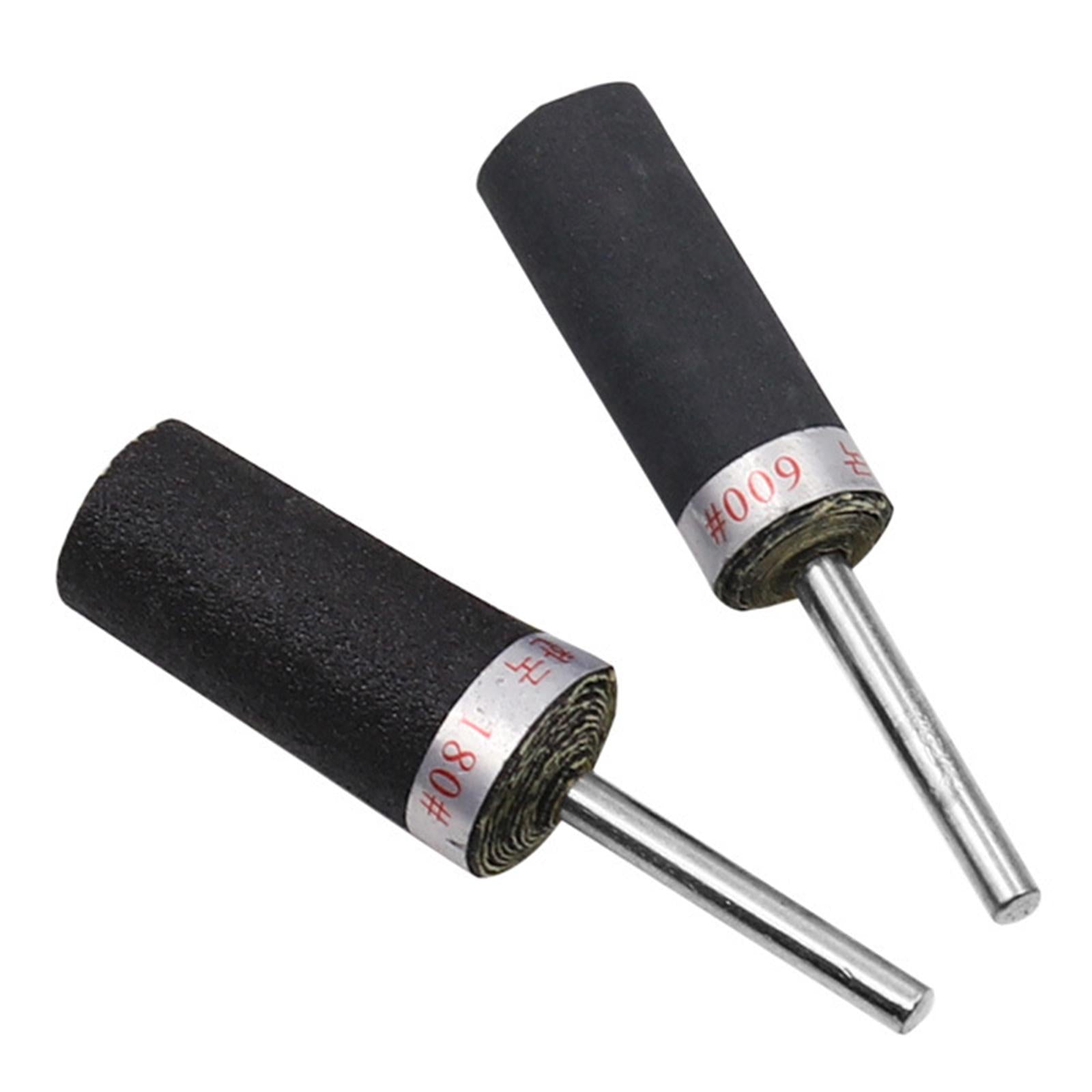 5Pcs Sandpaper Polishing Rod 3mm Shank DIY Rotary Tools for Agate Jade Glass 1000 Grit
