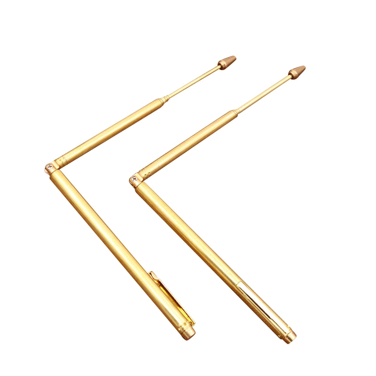 Dowsing Rod Copper Flexible detections Rod for Paranormal Outdoor 1 Pair