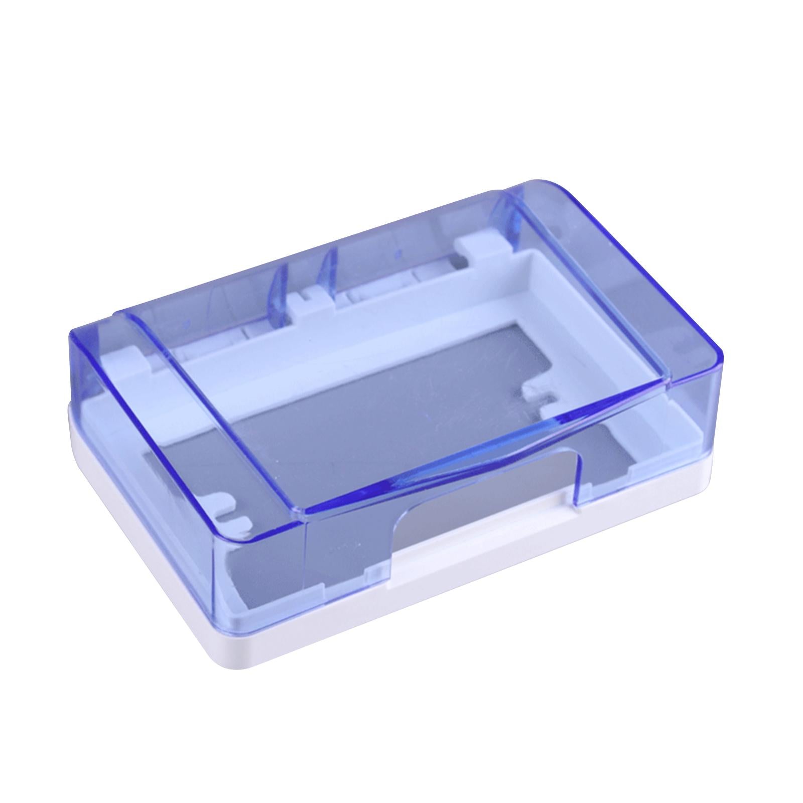 Socket Waterproof Box Electrical Outlet Cover for Workshop Restaurant Blue