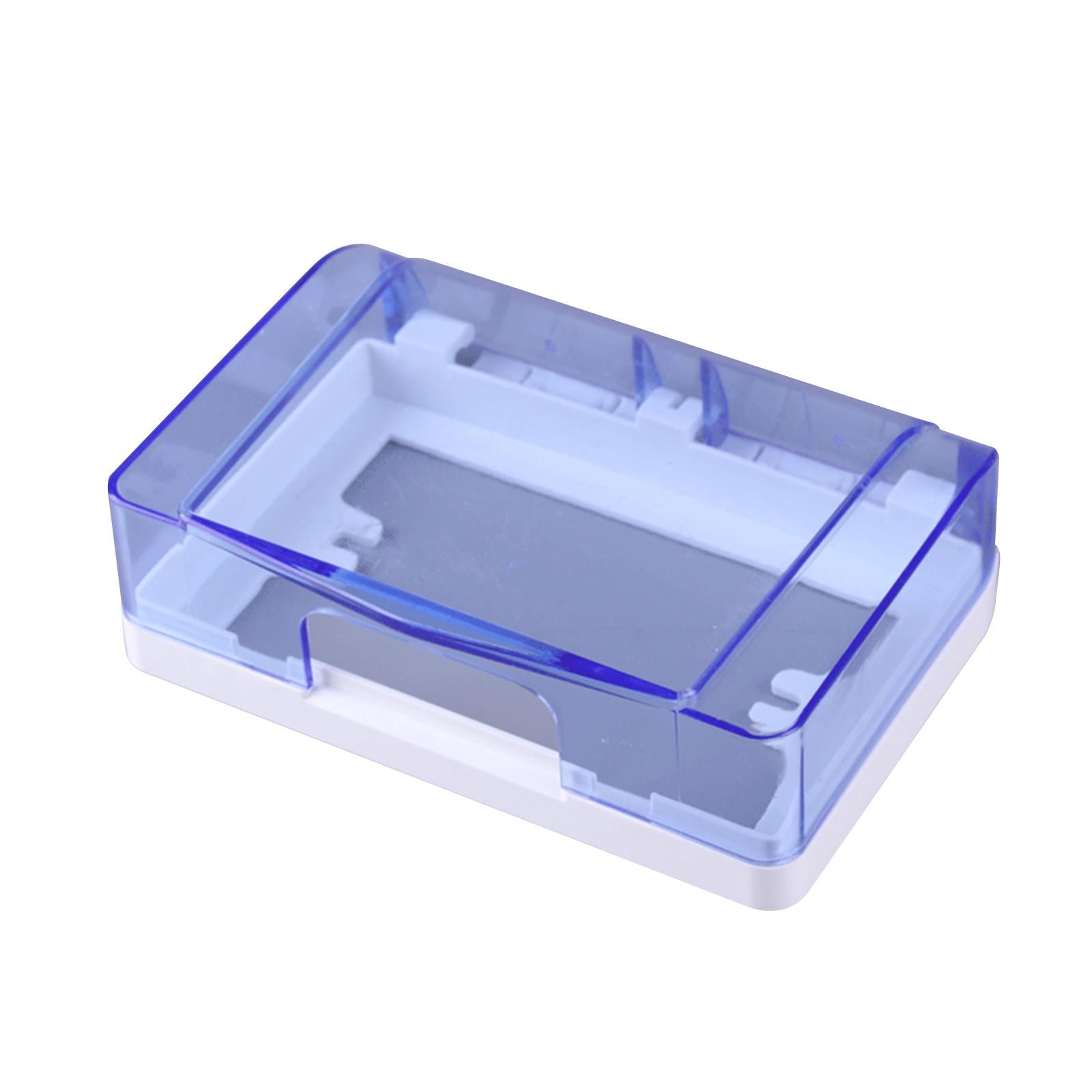 Socket Waterproof Box Electrical Outlet Cover for Workshop Restaurant Blue
