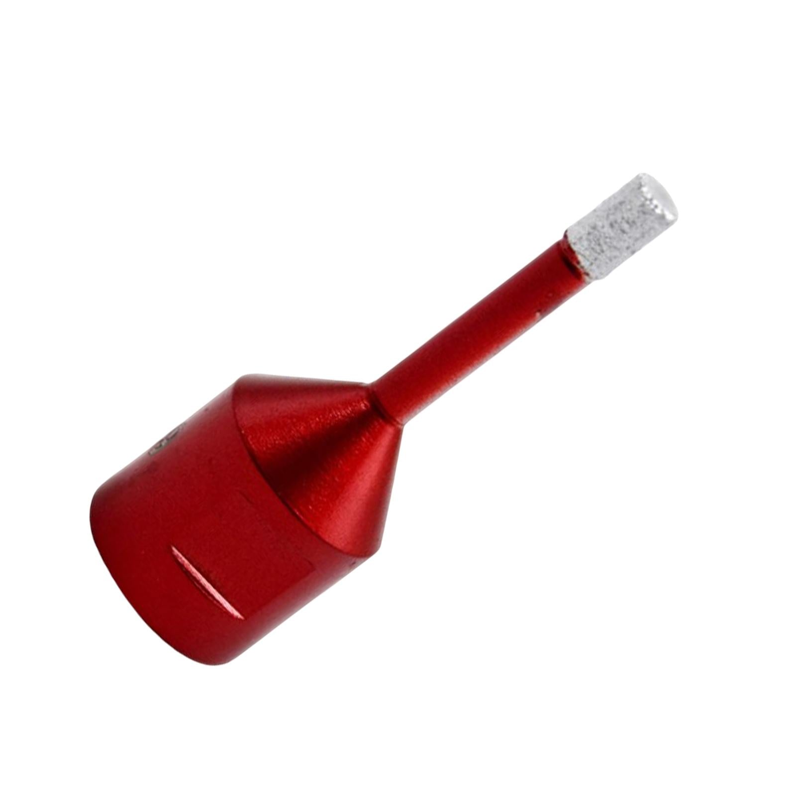 Brazing Diamond Drill Bit Accessory Reaming Drill for Bottles Tile Ceramics 6mm