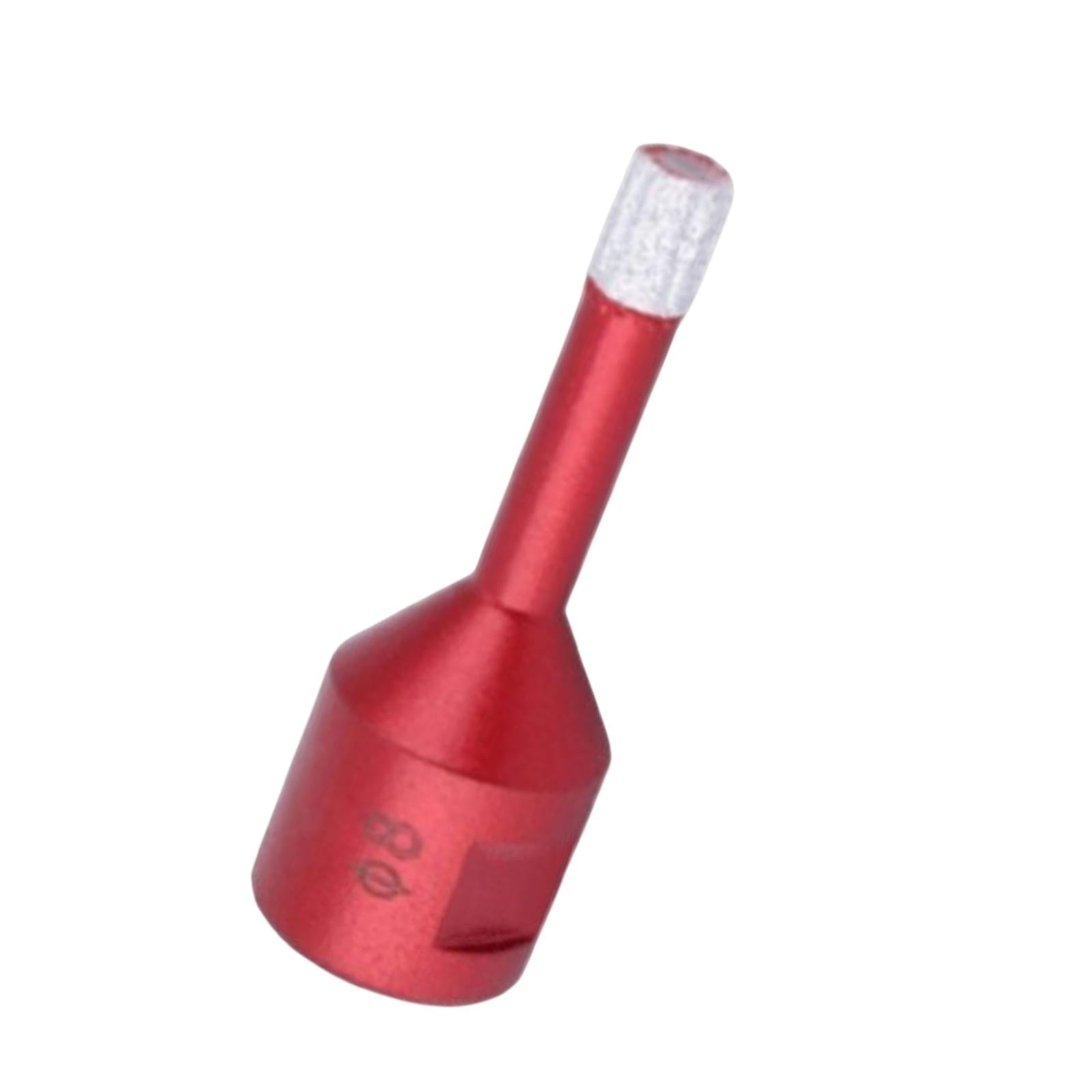 Brazing Diamond Drill Bit Accessory Reaming Drill for Bottles Tile Ceramics 8mm