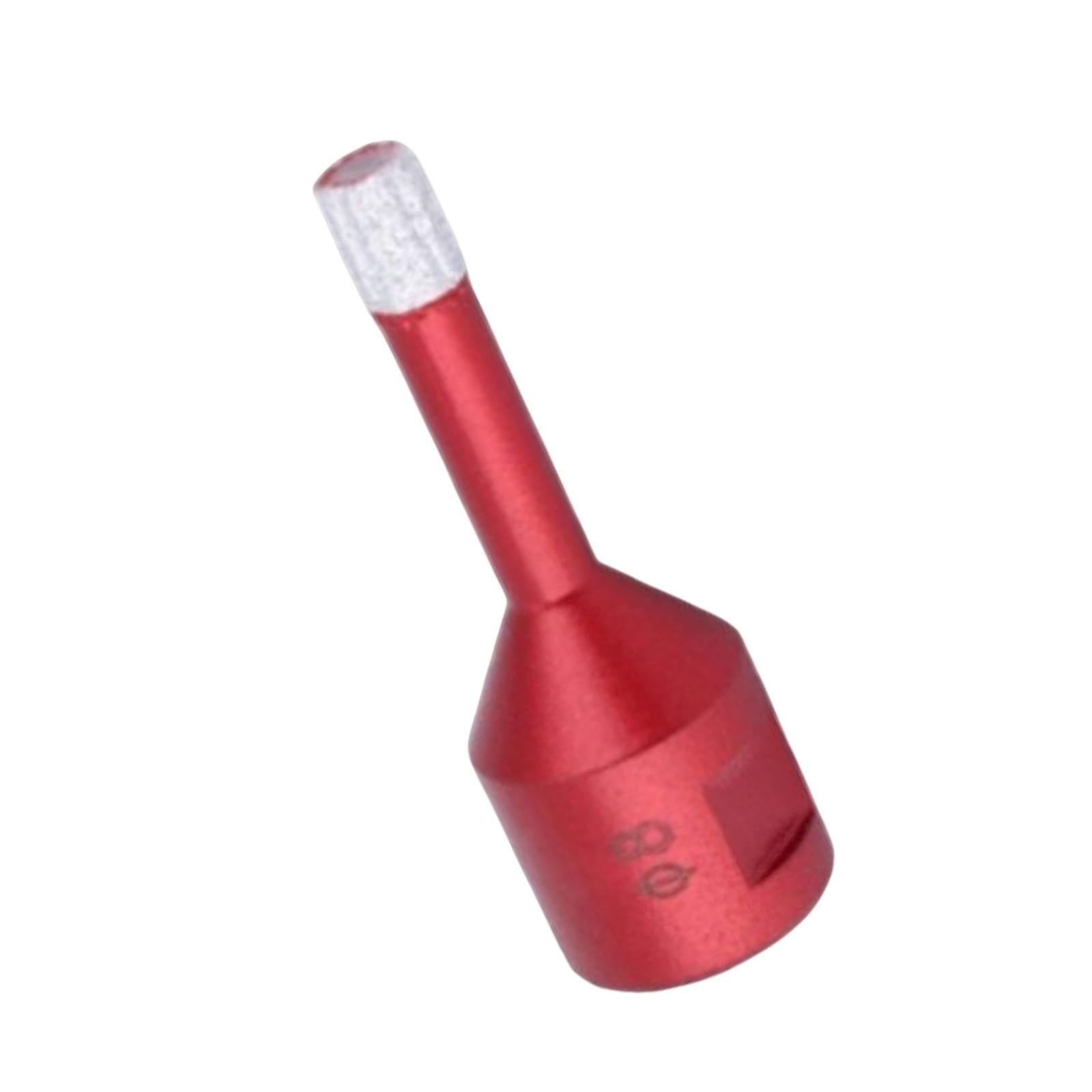 Brazing Diamond Drill Bit Accessory Reaming Drill for Bottles Tile Ceramics 8mm