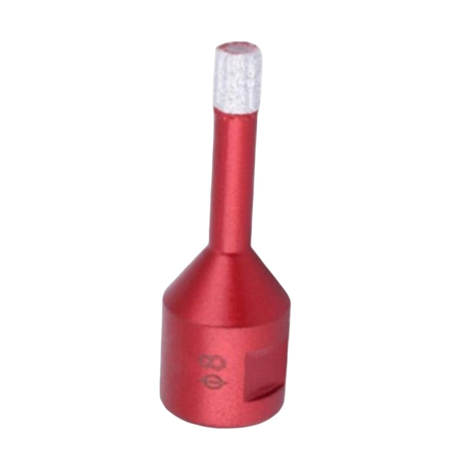 Brazing Diamond Drill Bit Accessory Reaming Drill for Bottles Tile Ceramics 8mm