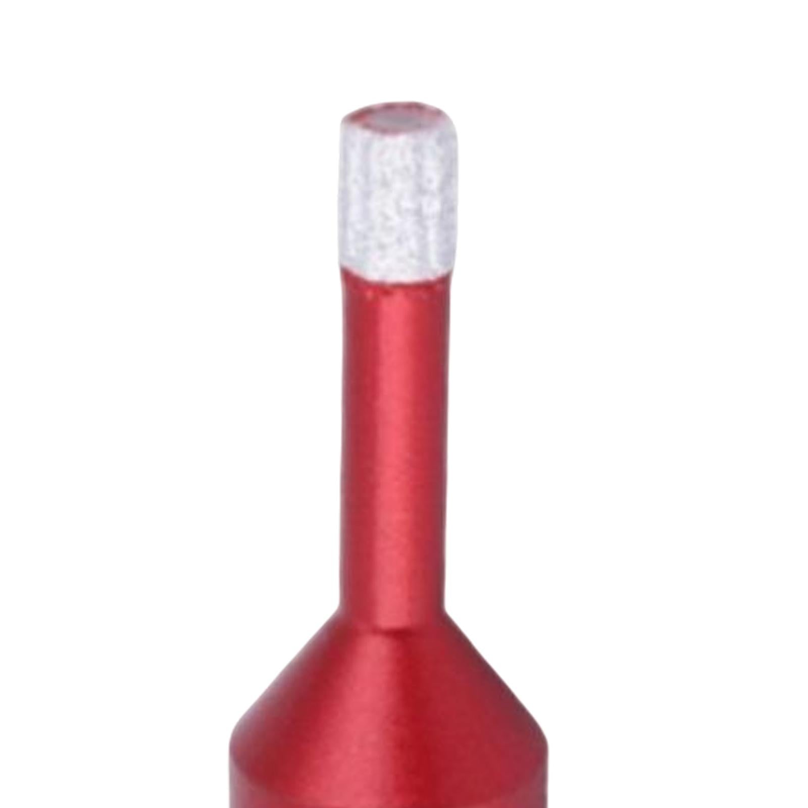 Brazing Diamond Drill Bit Accessory Reaming Drill for Bottles Tile Ceramics 8mm