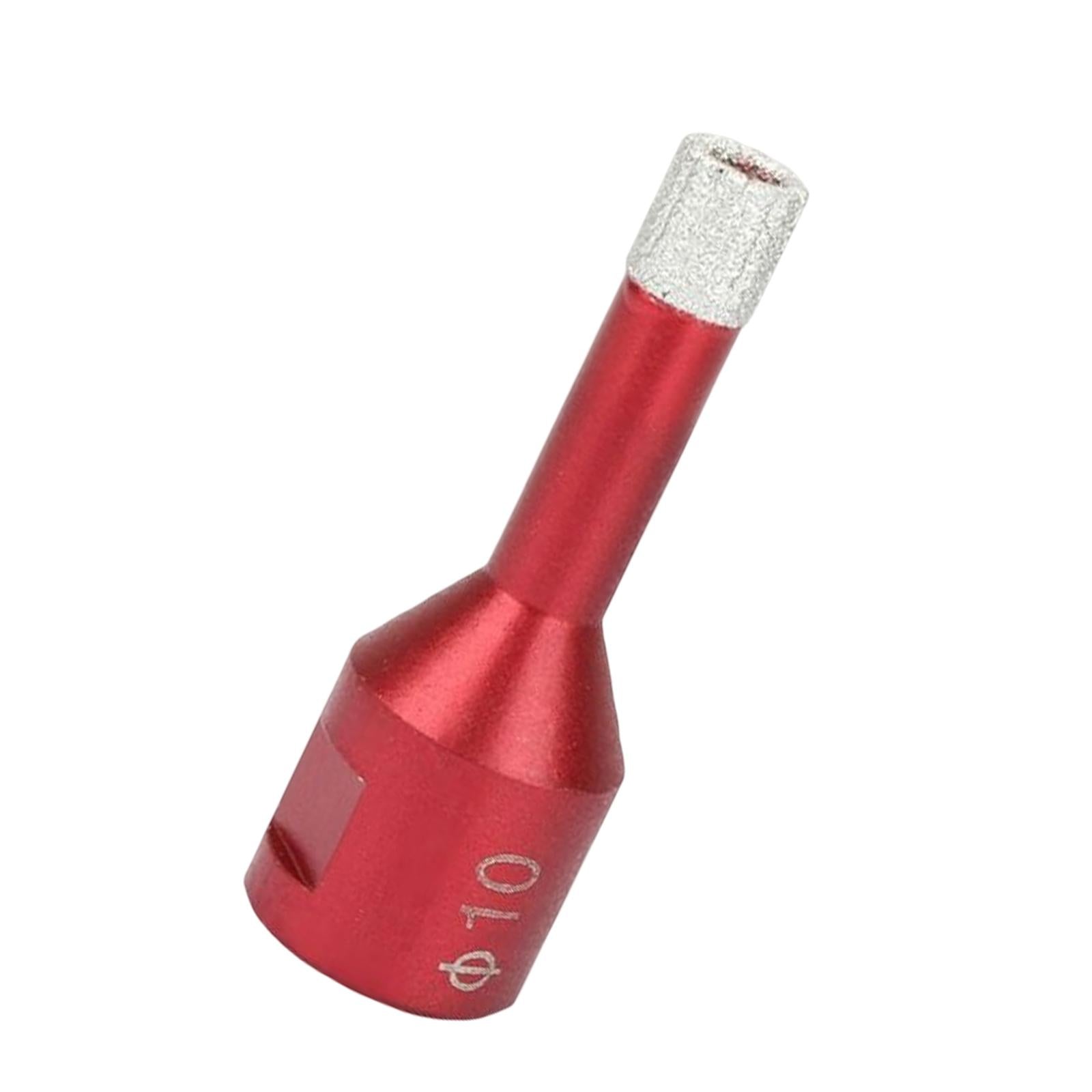 Brazing Diamond Drill Bit Accessory Reaming Drill for Bottles Tile Ceramics 10mm