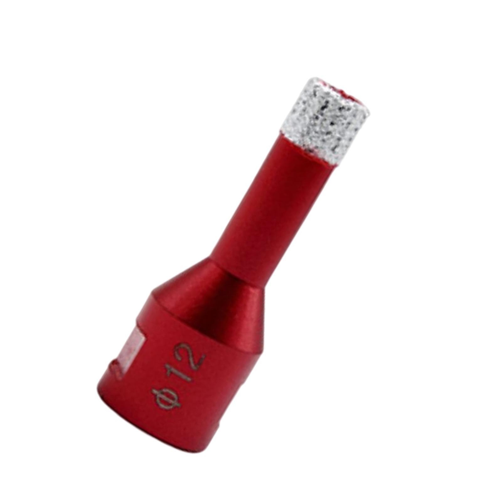 Brazing Diamond Drill Bit Accessory Reaming Drill for Bottles Tile Ceramics 12mm