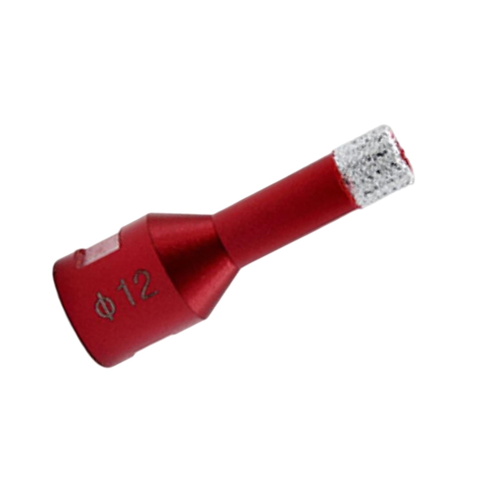 Brazing Diamond Drill Bit Accessory Reaming Drill for Bottles Tile Ceramics 12mm