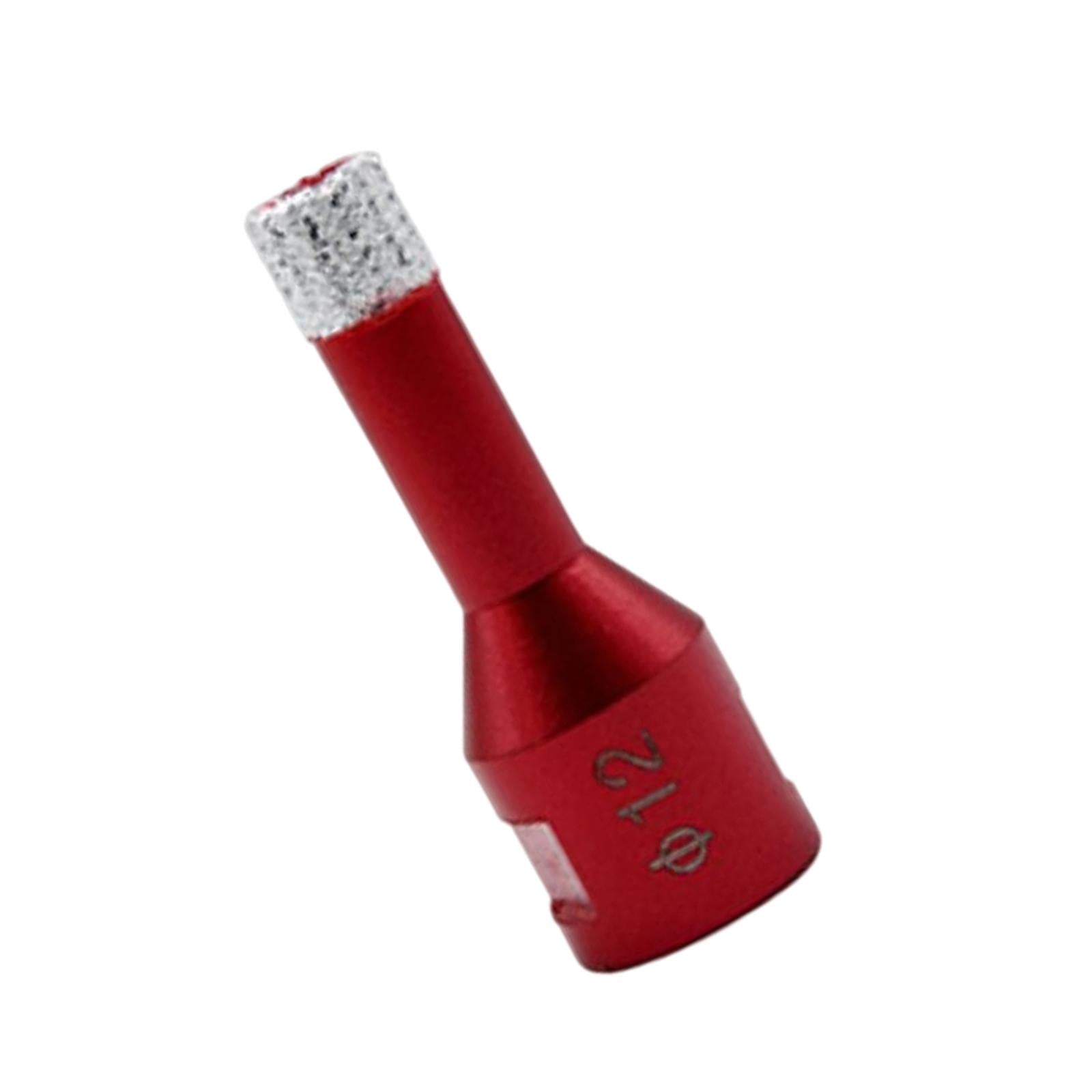 Brazing Diamond Drill Bit Accessory Reaming Drill for Bottles Tile Ceramics 12mm