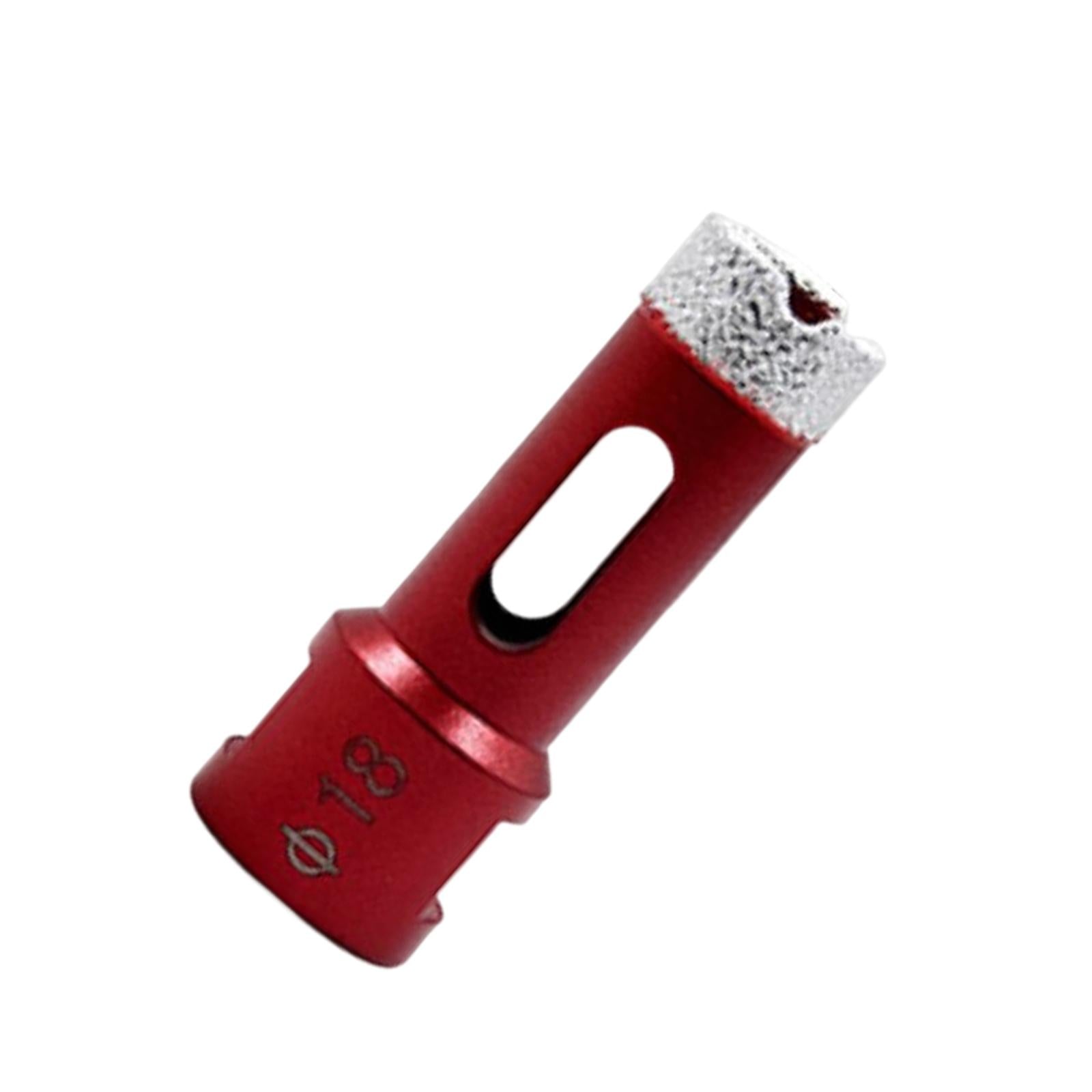 Brazing Diamond Drill Bit Accessory Reaming Drill for Bottles Tile Ceramics 18mm