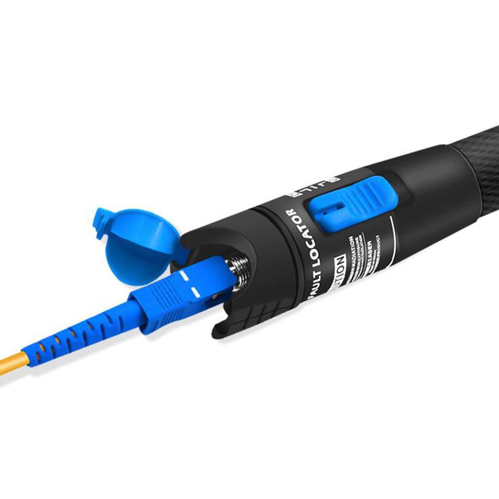 Fiber Optic Source Tester Detector Meter Network Cable Test for FC,SC,ST,LC 30KM