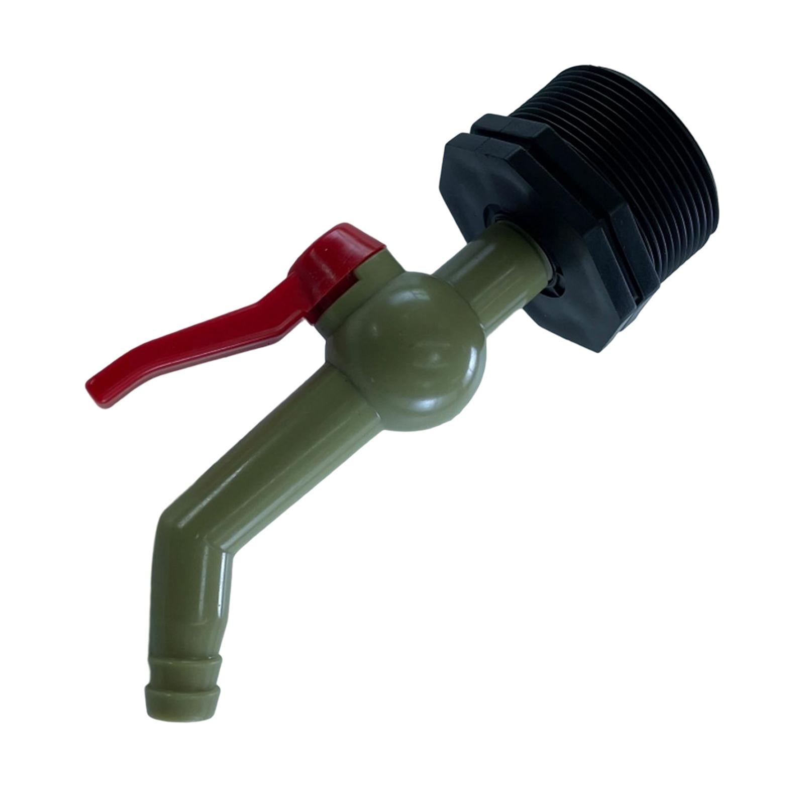 Drain Adapter Replace Valve for Galvanized Drum Water Supply Controller 20mm straight