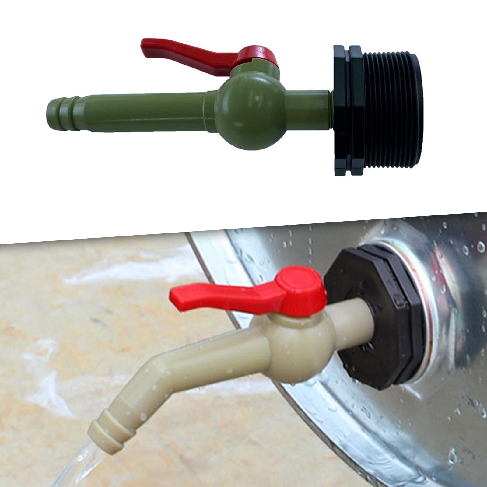Drain Adapter Replace Valve for Galvanized Drum Water Supply Controller 20mm degrees