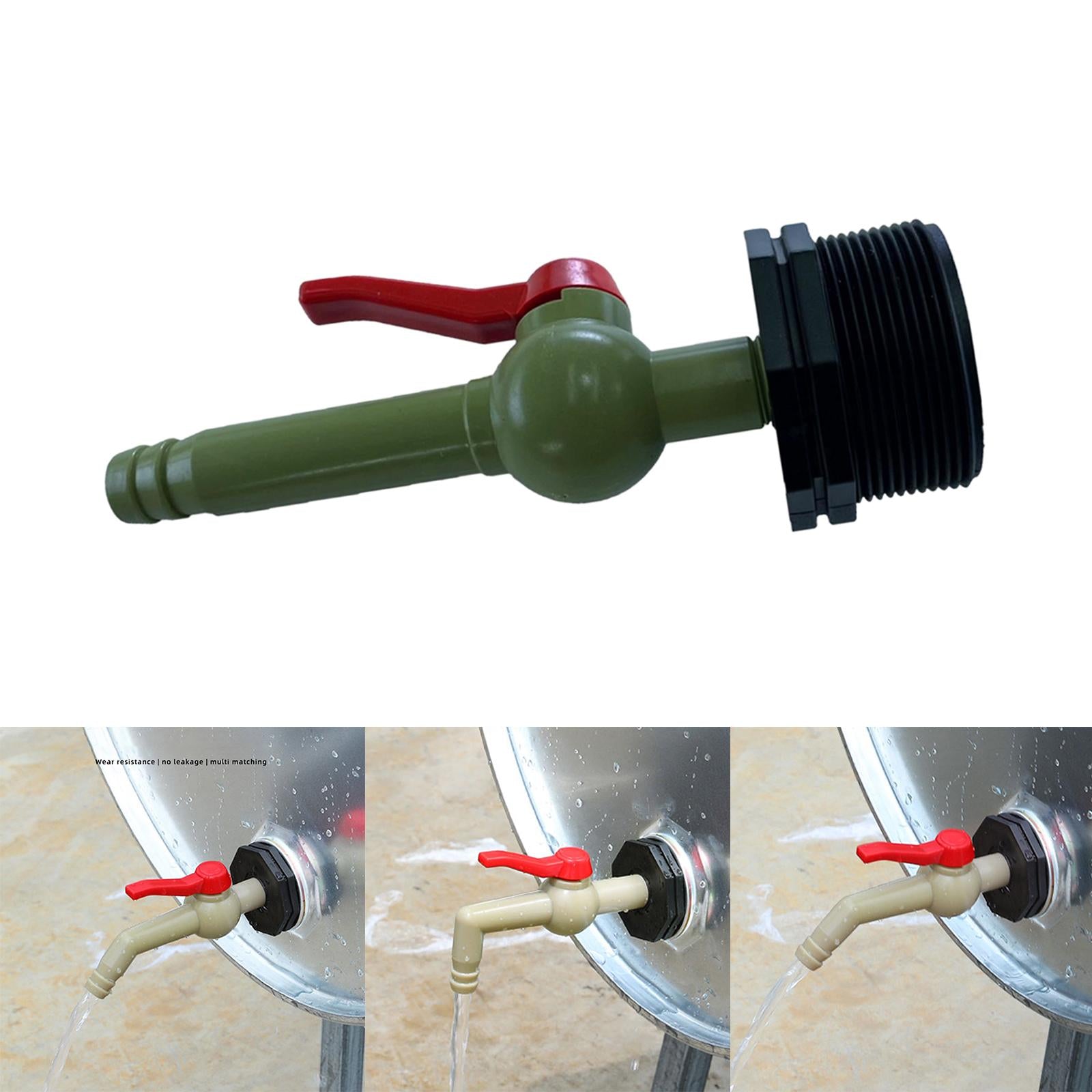 Drain Adapter Replace Valve for Galvanized Drum Water Supply Controller 20mm degrees