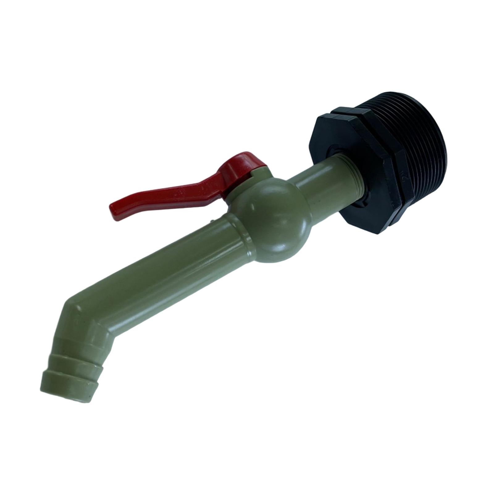 Drain Adapter Replace Valve for Galvanized Drum Water Supply Controller 25mm 45 degrees
