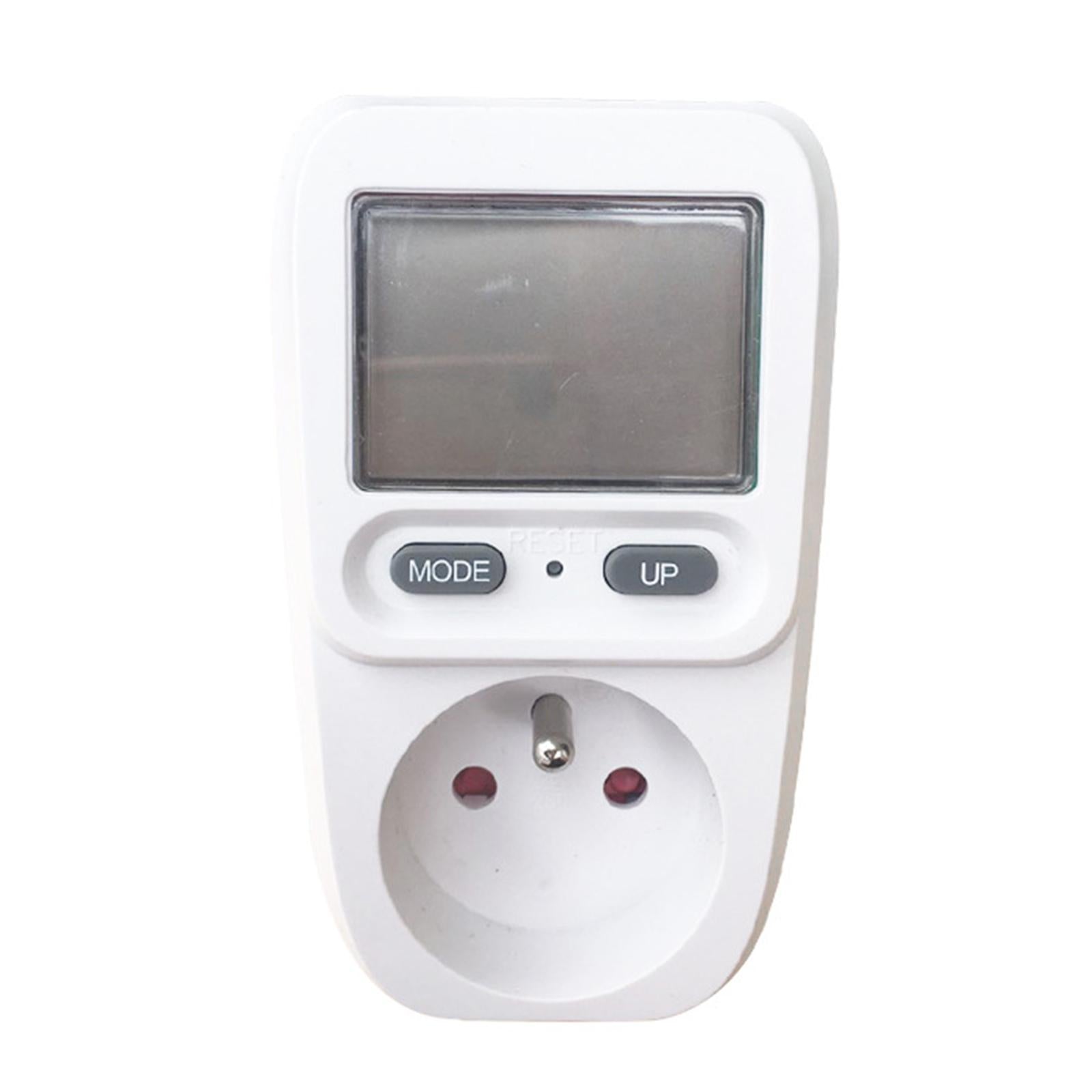 Power Monitor Backlight Watt Meter Wattmeter Tester Monitor Power for Hotel
