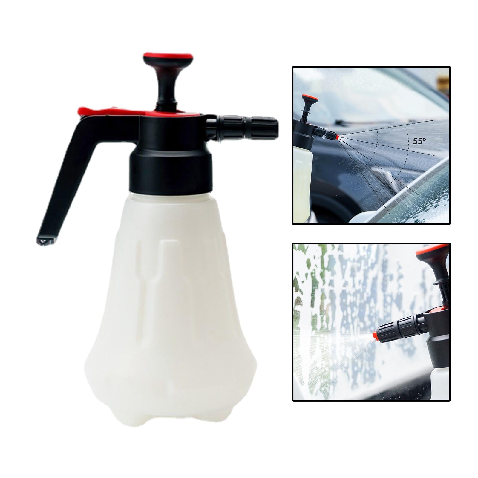 Manual Pump Sprayer Car Wash Cleaning Sprayer for House Cleaning Gardening 1.5L