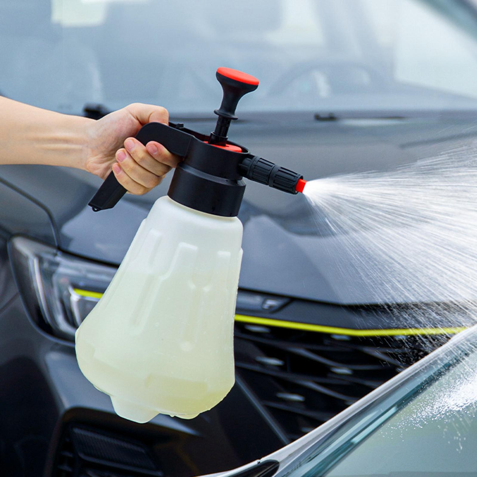 Manual Pump Sprayer Car Wash Cleaning Sprayer for House Cleaning Gardening 1.5L