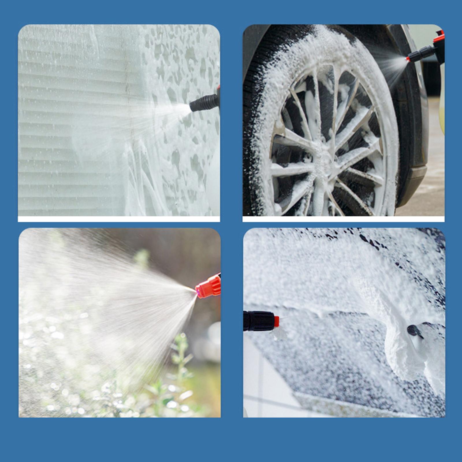 Manual Pump Sprayer Car Wash Cleaning Sprayer for House Cleaning Gardening 2L