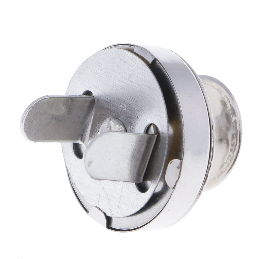 10 Set Metal Magnetic Fasteners Button for Handbag Purse Jewelry 18mm Silver