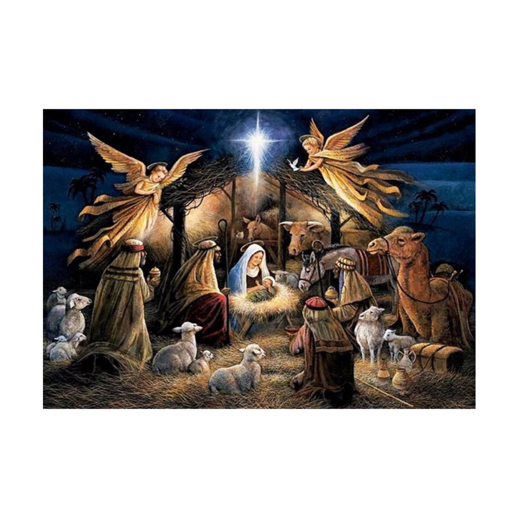 5D Diamond Painting Embroidery Cross Stitch Pictures Arts Craft Kit Angle 2