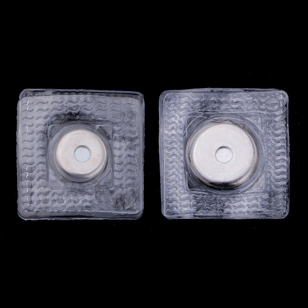 10 Sets Invisible Sew in Magnetic Snaps Sewing Buttons Purse Closure 13mm